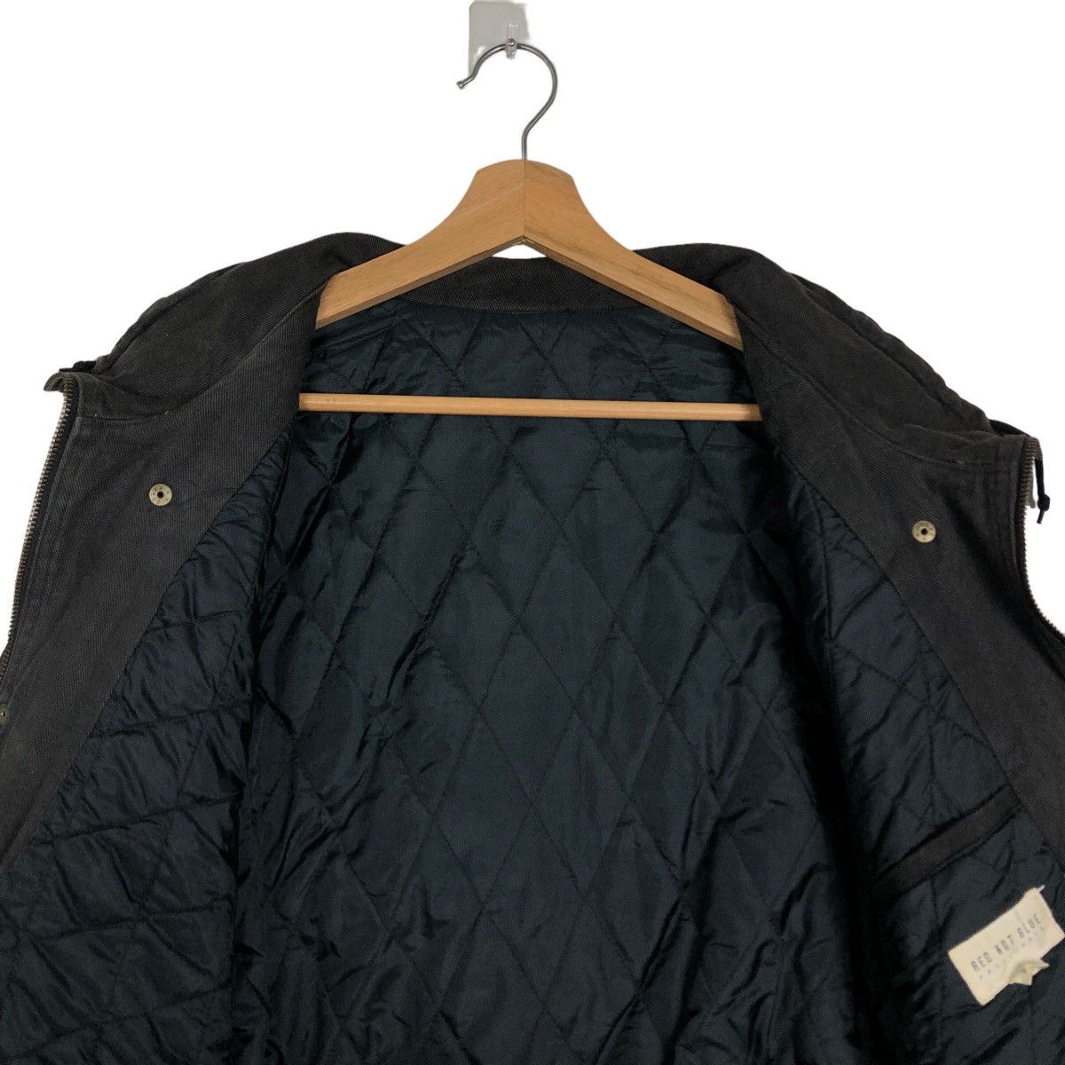 Japanese Brand 🔥Riot Riot Red Hot Blue Bomber Jacket Issey Miyake Design Size US M / EU 48-50 / 2 - 11 Thumbnail
