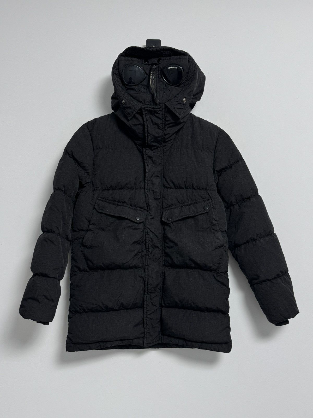 C.P. Company C.P. Company Jacket Kids Size 10 Down Black Puffer Hooded Size US XS / EU 42 / 0 - 1 Thumbnail