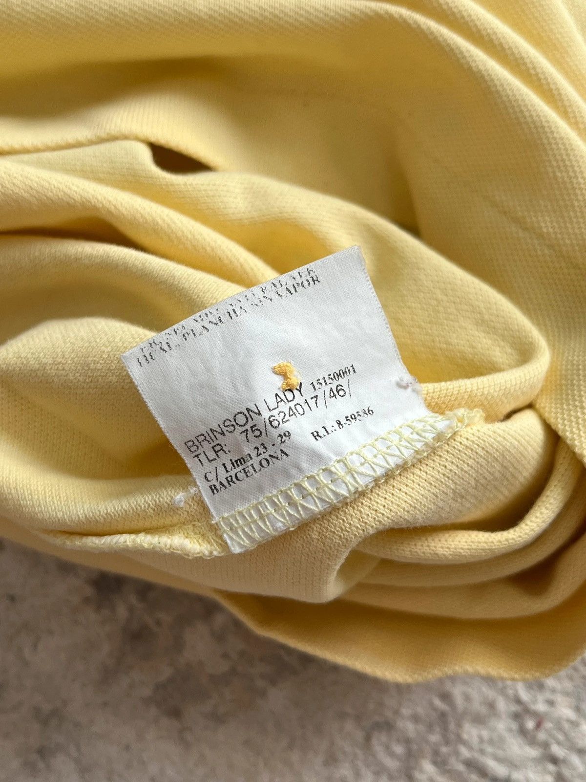 Burberry Burberry’s Polo Shirt Sz 46 / XS Yellow Embroidered Logo Size XS / US 0-2 / IT 36-38 - 7 Thumbnail
