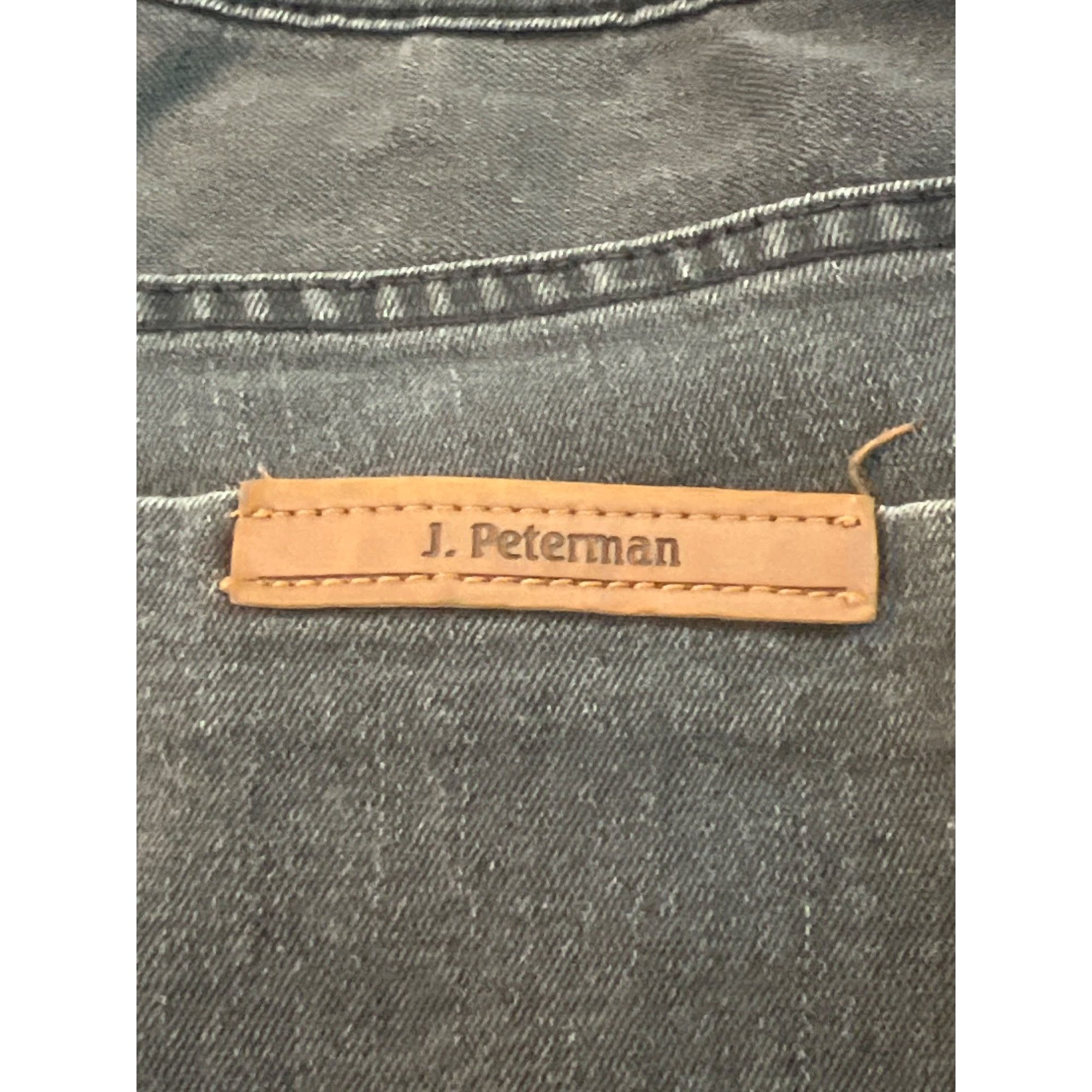 J. Peterman Vintage J. Peterman Black Wash Skinny Jeans Denim Y2K 90s Si Size 27" / US 4 / IT 40 - 4 Thumbnail