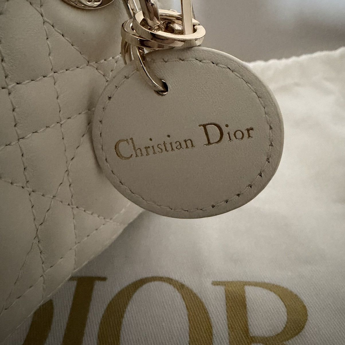 Dior Dior Lady D-Joy Micro Latte Cannage Lambskin— Gently used Size ONE SIZE - 9 Thumbnail