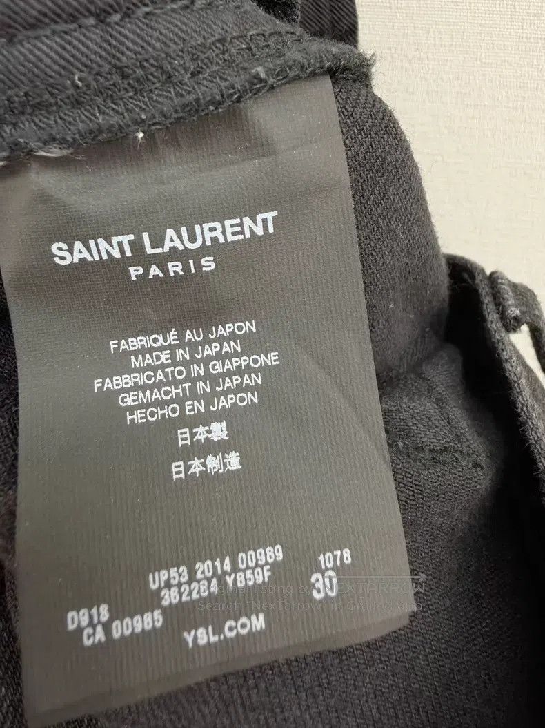 Saint Laurent Paris Saint Laurent Paris Denim pants i Size US 30 / EU 46 - 5 Thumbnail