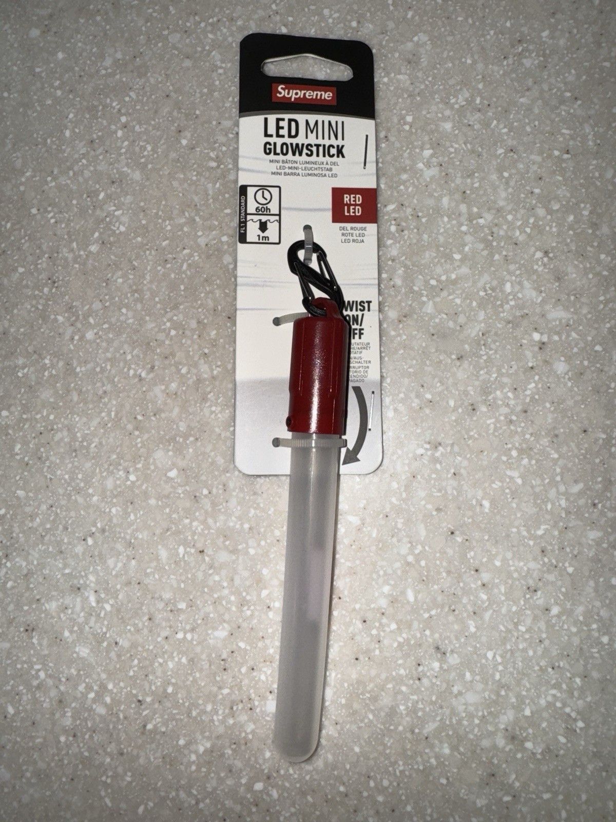 Supreme Supreme Night Lite Keychain Red Size ONE SIZE - 1 Thumbnail
