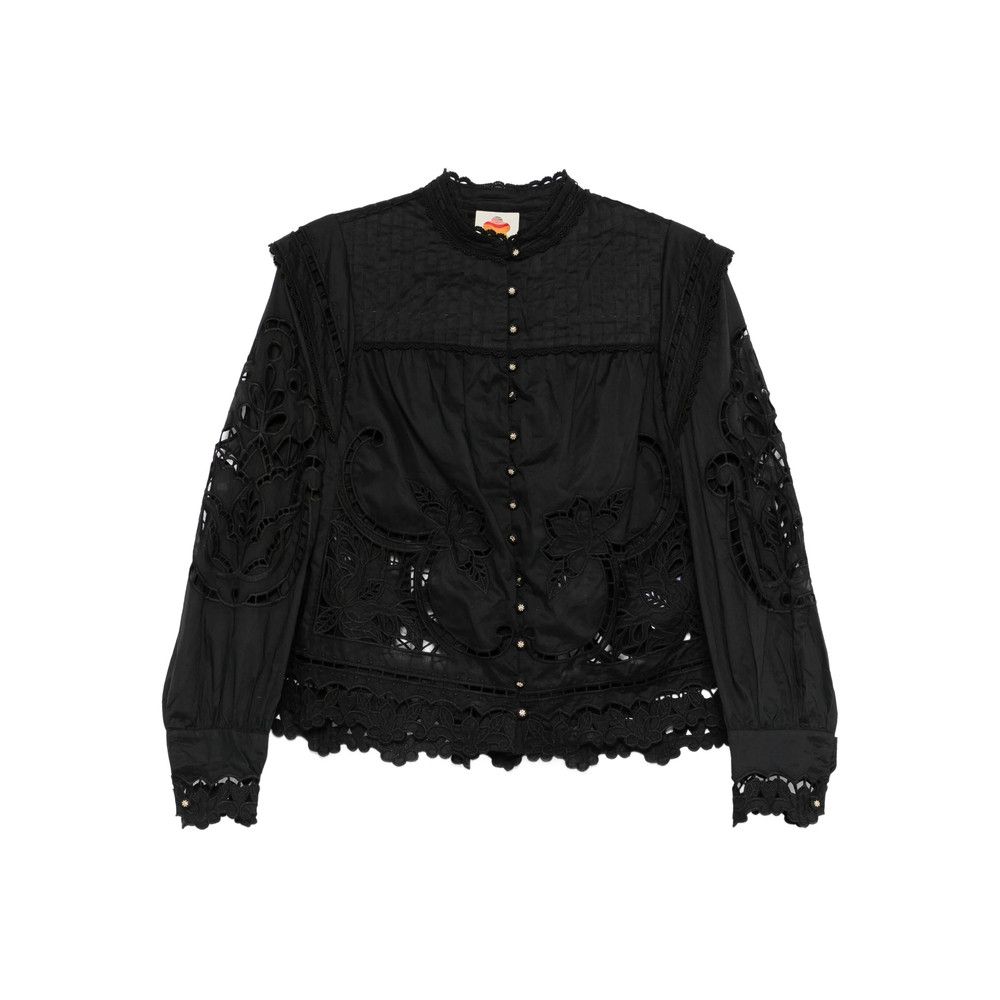 Farm Rio Farm Rio BLACK Tops - Shirts Size XS / US 0-2 / IT 36-38 - 1 Thumbnail