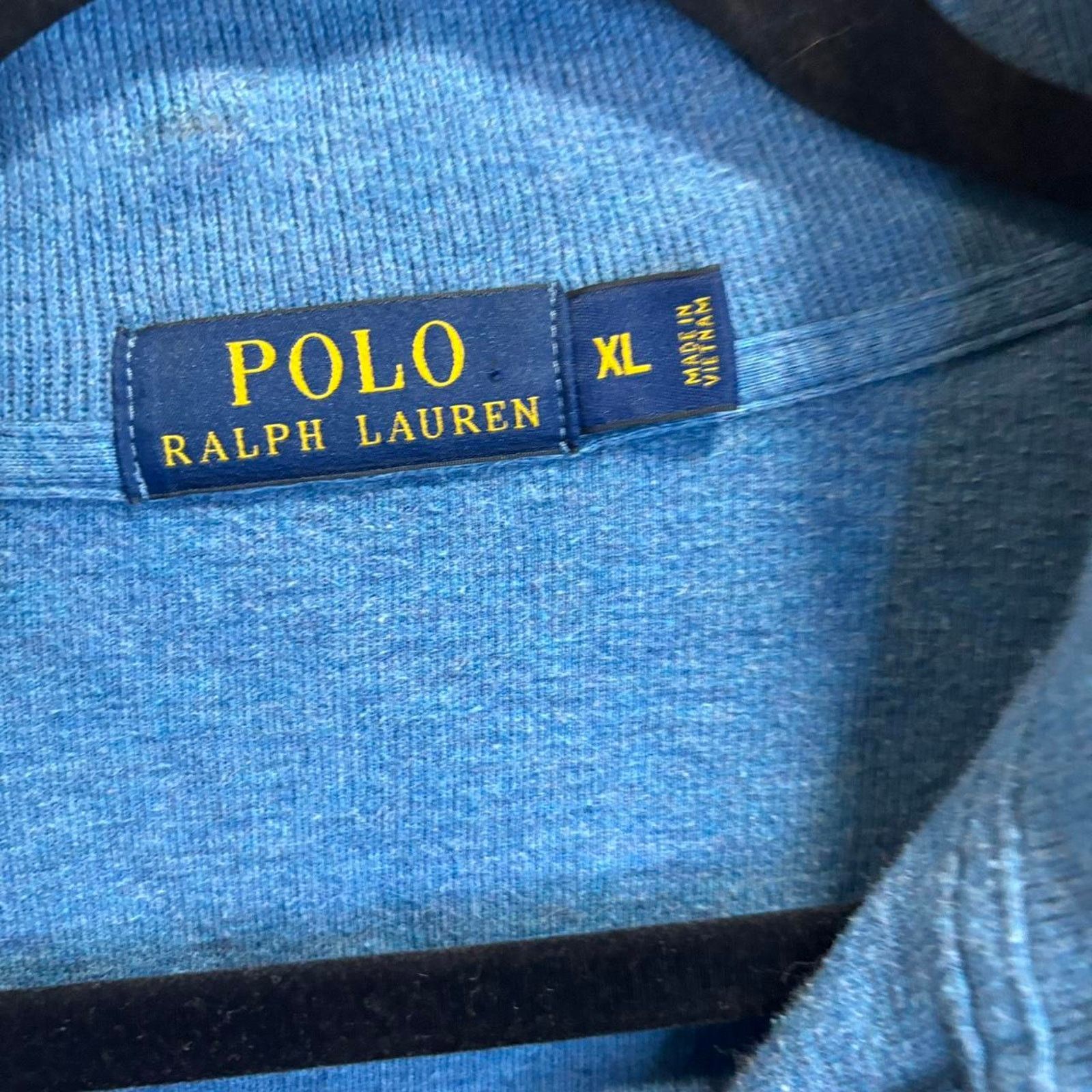 Polo Ralph Lauren Blue polo ralph lauren quarter zip sweatshirt xl mens Size US XL / EU 56 / 4 - 3 Thumbnail