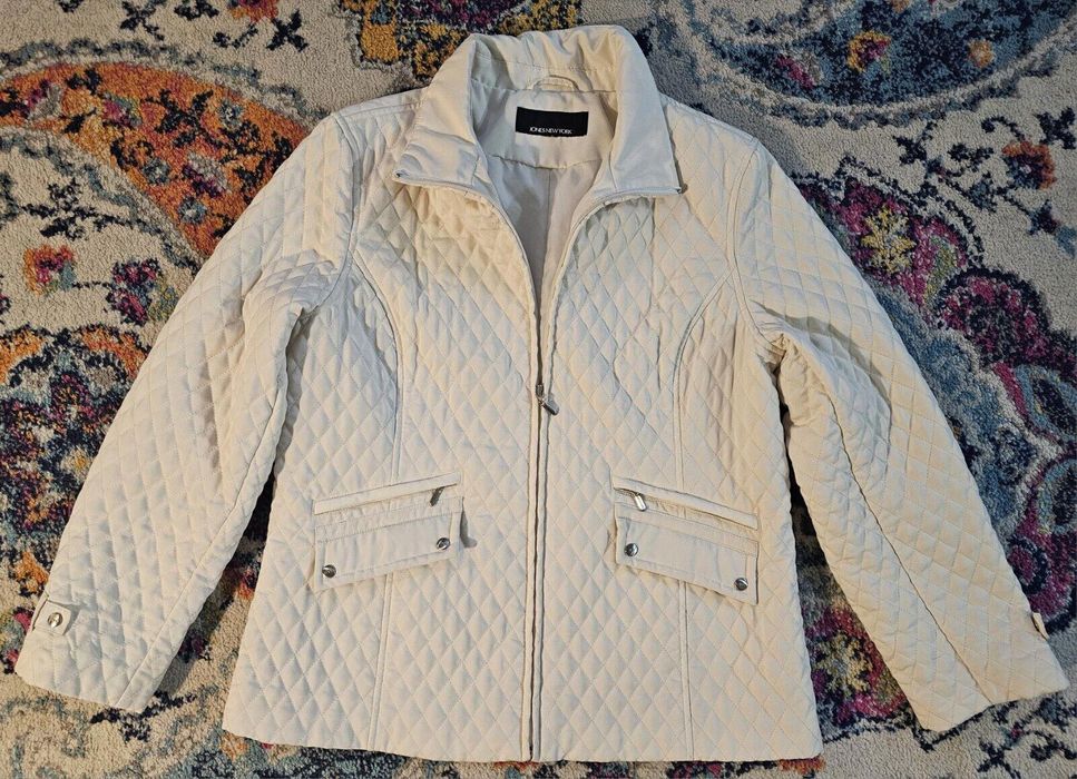 Jones New York Jones New York Quilted Jacket Zip & Snap SEE ...