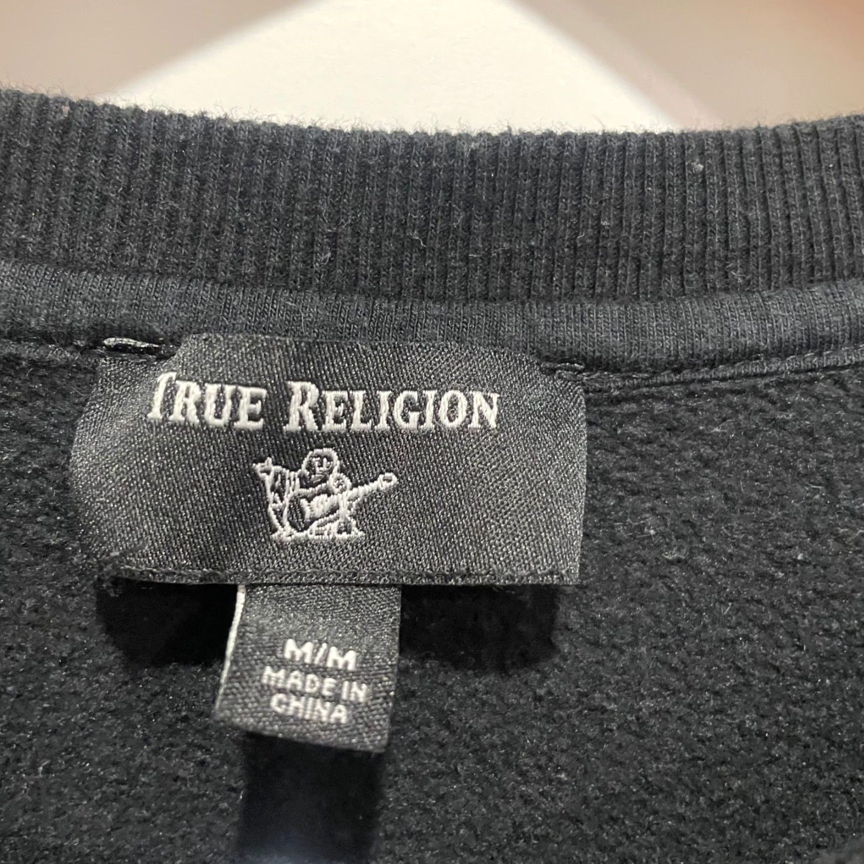 True Religion True Religion Men Crew Neck Sweatshirt Black Graphic Logo Size M Size US M / EU 48-50 / 2 - 3 Thumbnail