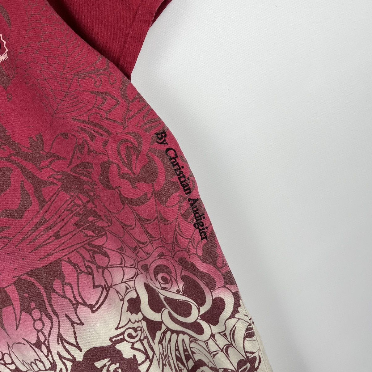 Ed Hardy Vintage Ed Hardy AOP tattoo rare y2k tee 90’s Size US L / EU 52-54 / 3 - 5 Thumbnail