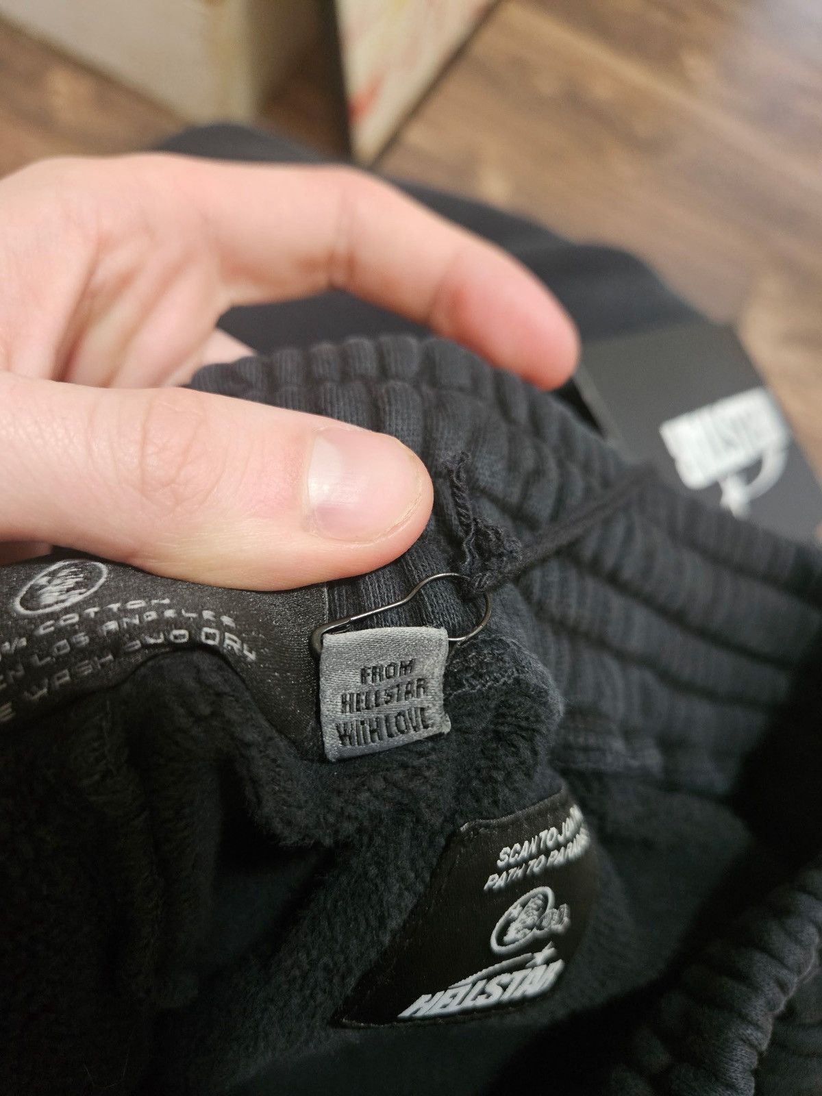 HELLSTAR ComplexCon Dark Ohm Baggy Sweatpants Size US 34 / EU 50 - 11 Thumbnail
