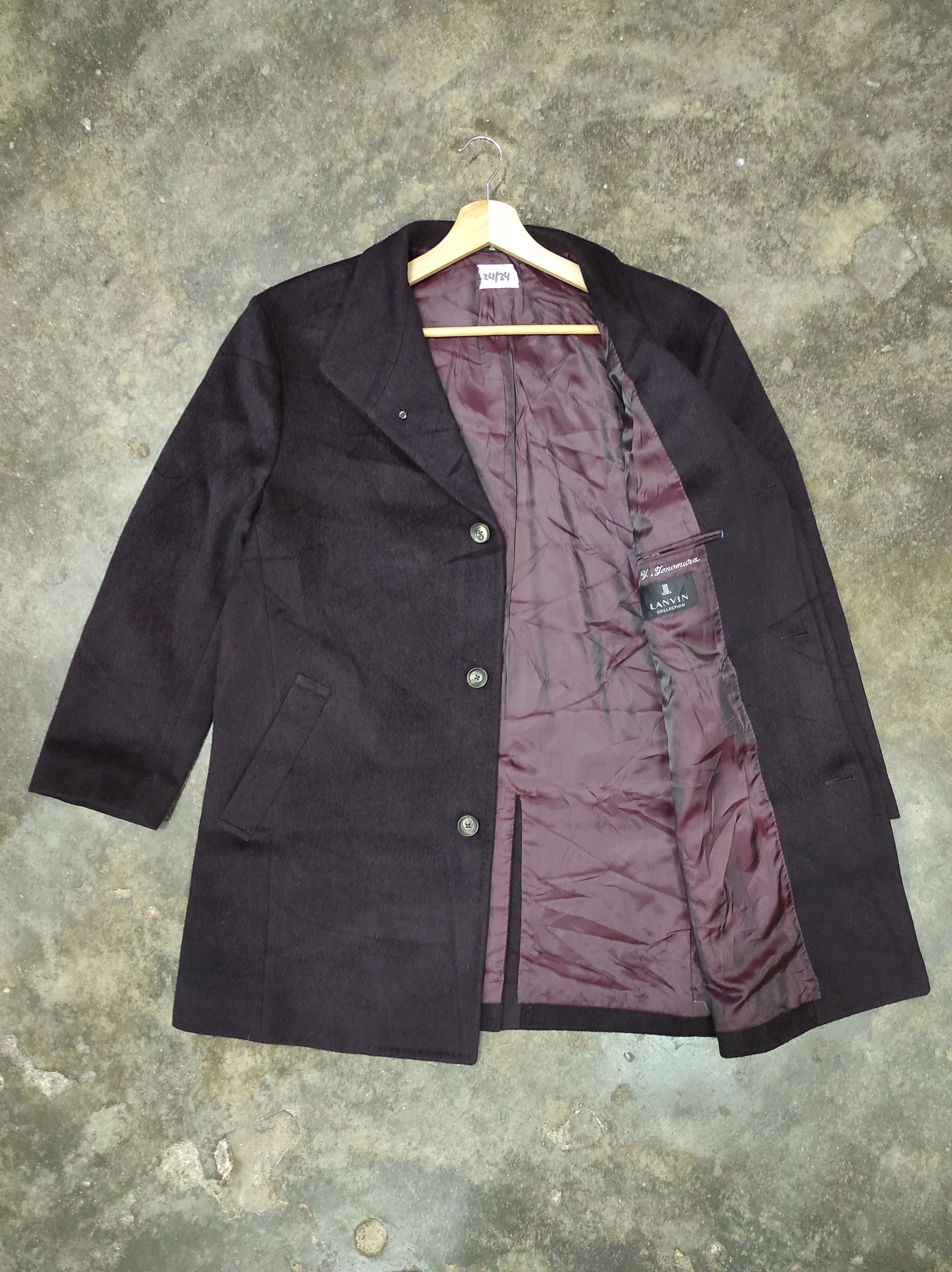 Lanvin LANVIN COLLECTION OVERCOAT JACKET Size US L / EU 52-54 / 3 - 5 Thumbnail