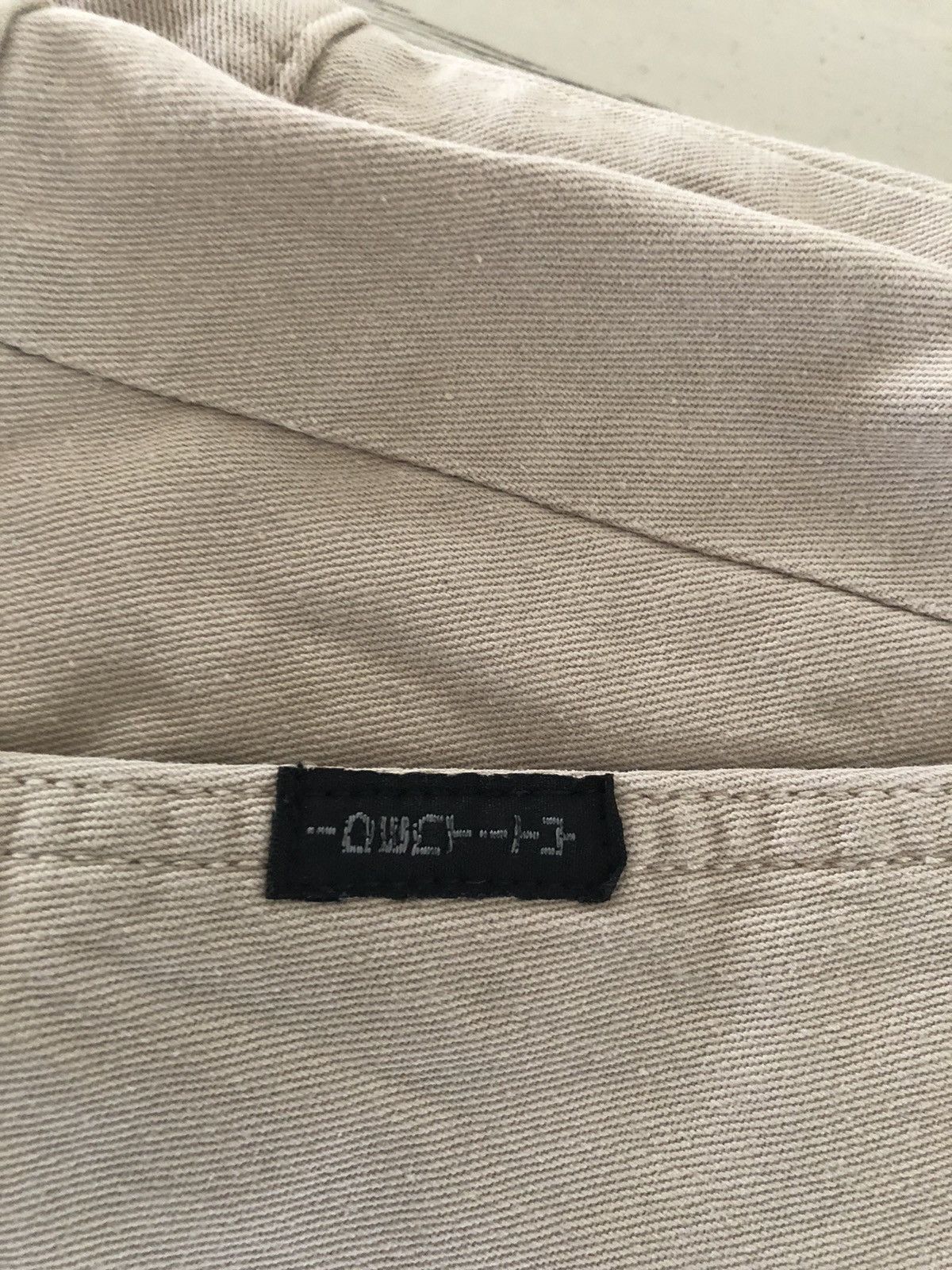 Other Mens Slim Fit Cream Tan Khaki Pants Chino Cargo Size 29 Size US 29 - 5 Thumbnail