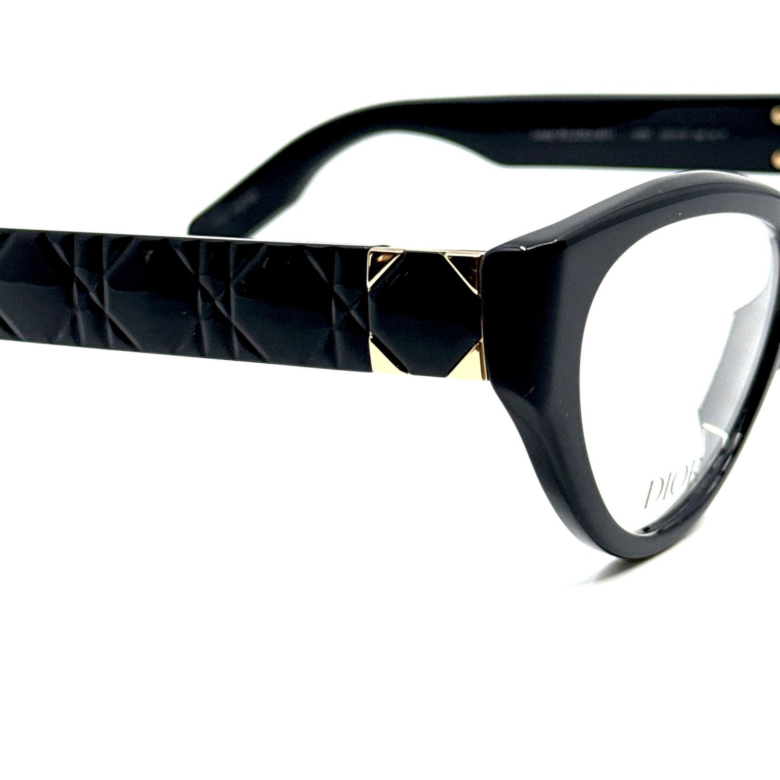 Dior NewChristian Dior Eyeglasses Lady 95.22O B1I 1000 Authentic Size ONE SIZE - 7 Thumbnail