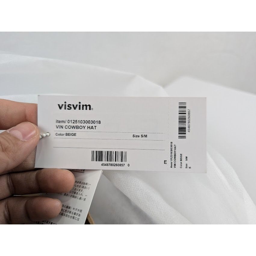 Visvim o1rshd1 Size: S/M / Vin Cowboy Hat / Cap in Beige Size ONE SIZE - 21 Thumbnail