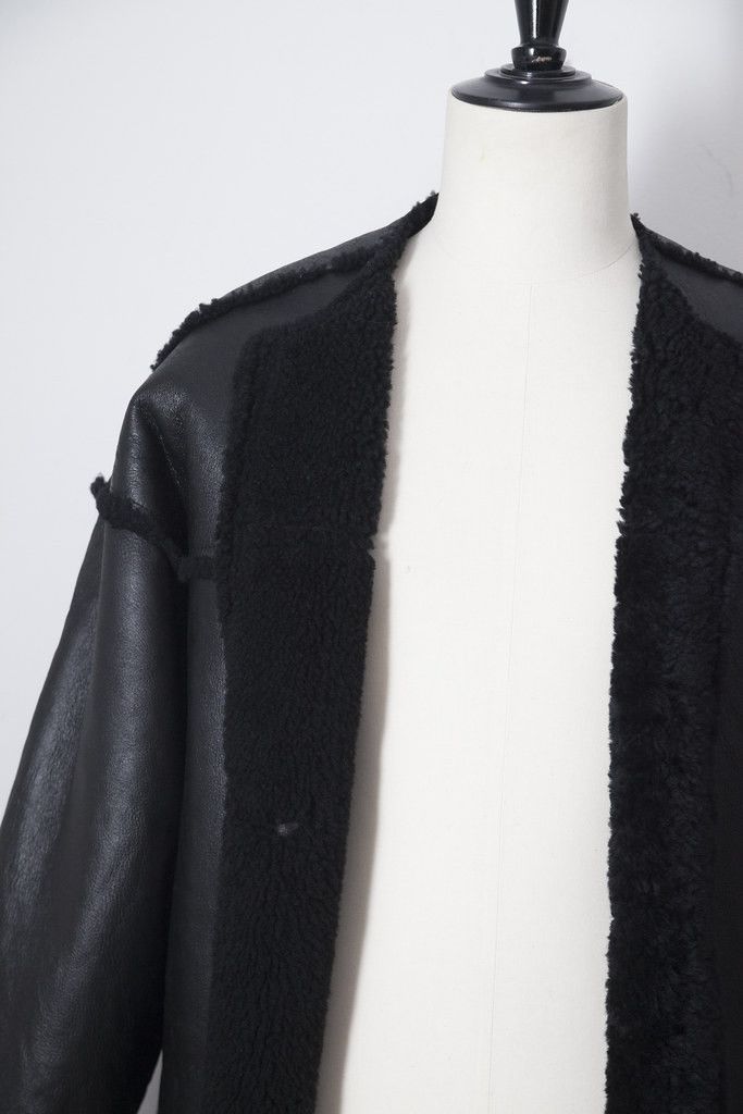 Raf Simons AW03 Union Jack shearling coat Size US XXL / EU 58 / 5 - 5 Thumbnail