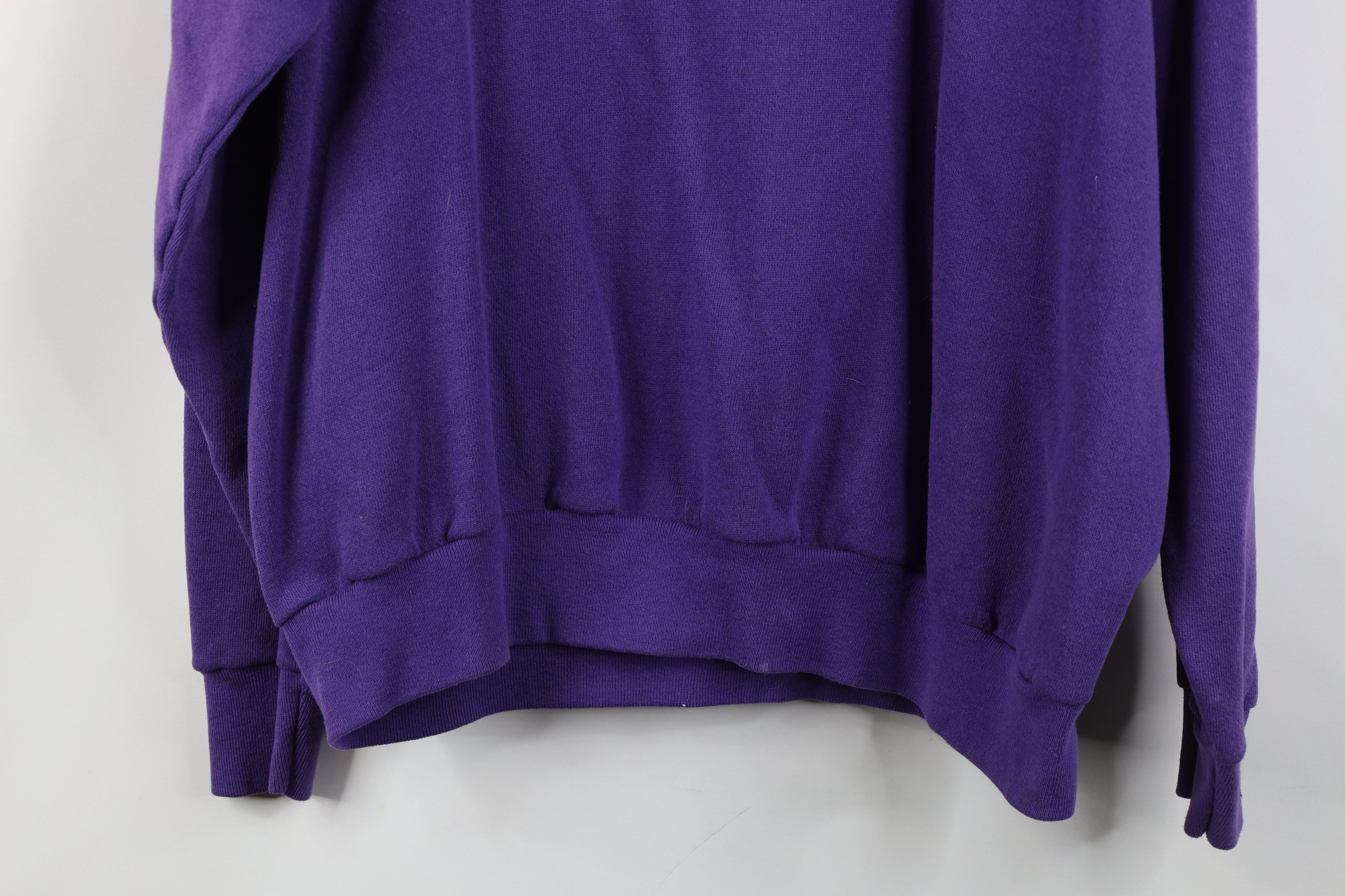 Vintage Vintage 90s Minnesota Vikings Crewneck Sweatshirt USA Size XL / US 12-14 / IT 48-50 - 13 Thumbnail