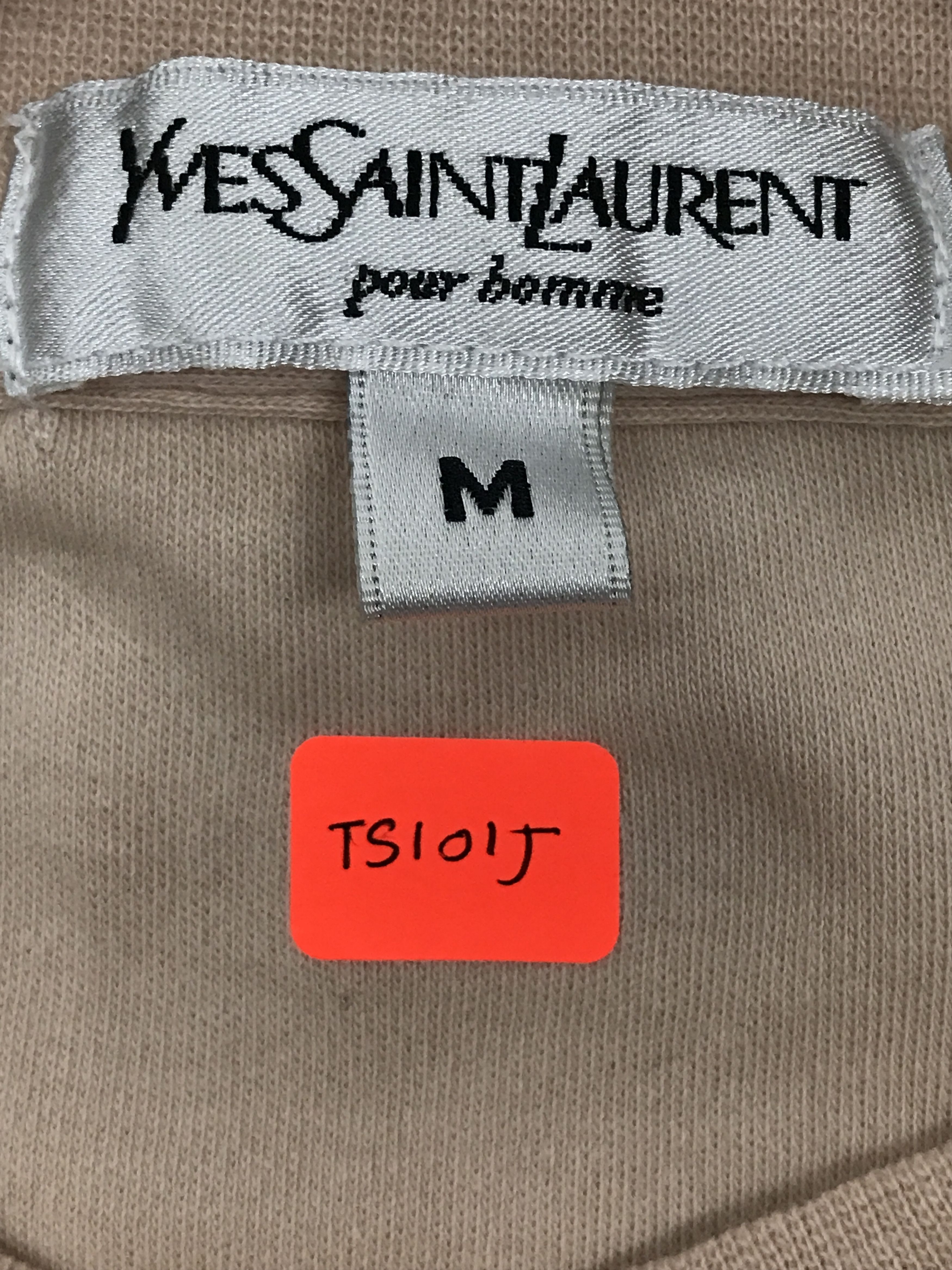 Vintage × Yves Saint Laurent Vintage Yves Saint Laurent T-Shirt Size US M / EU 48-50 / 2 - 9 Thumbnail