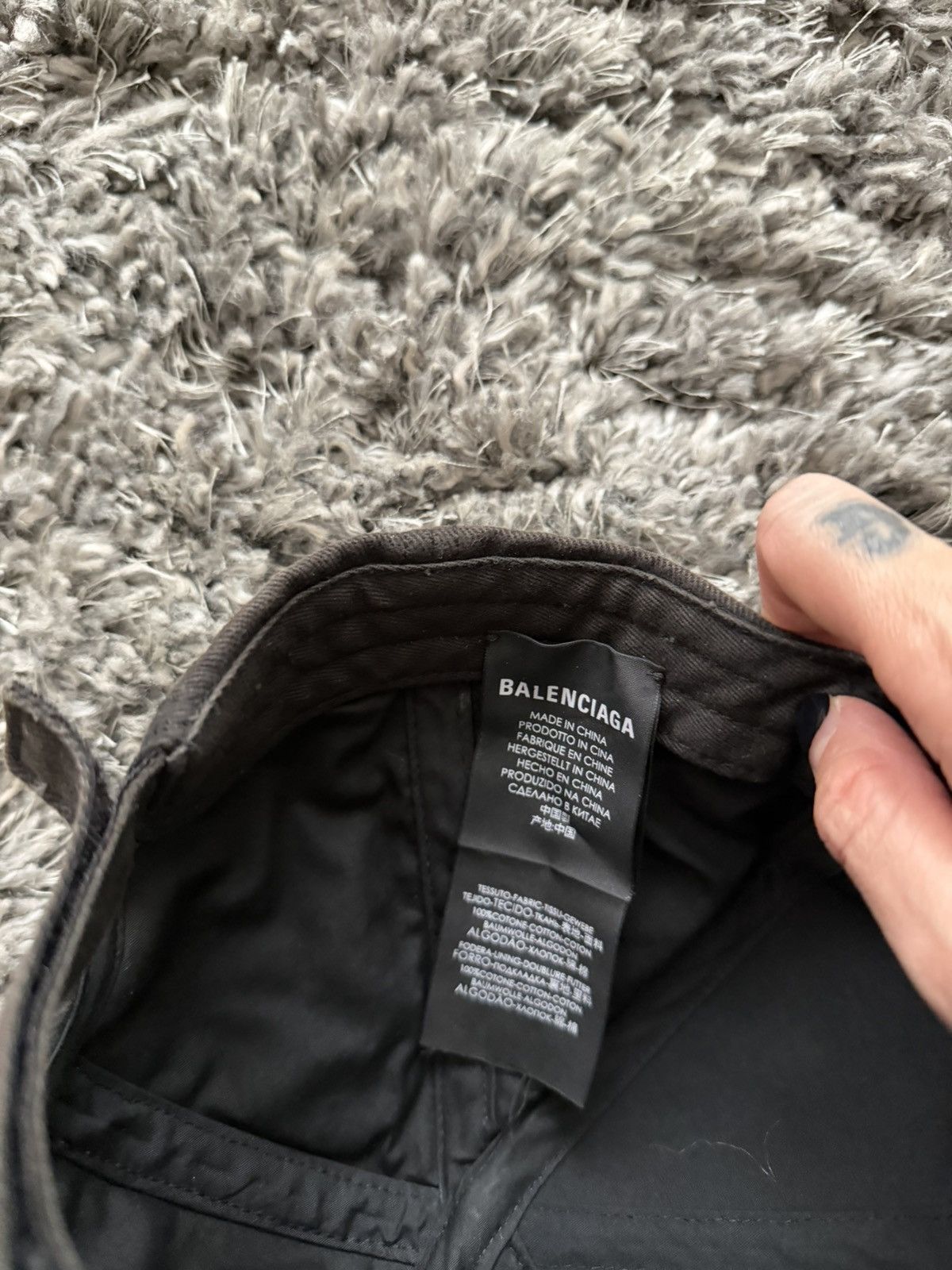 Balenciaga Authentic Balenciaga Cap Size ONE SIZE - 3 Thumbnail