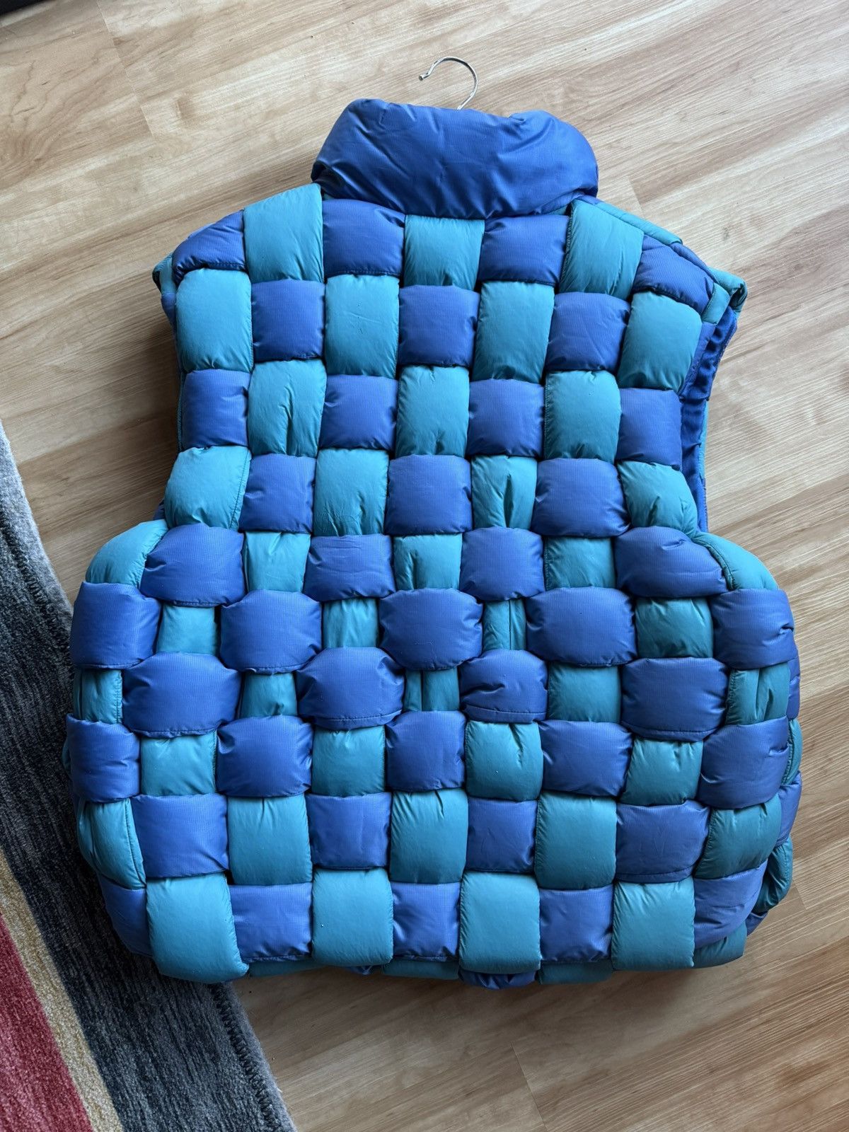 Kapital Kapital K•EEL woven down vest Sz 3 blue/teal Size US L / EU 52-54 / 3 - 2 Thumbnail