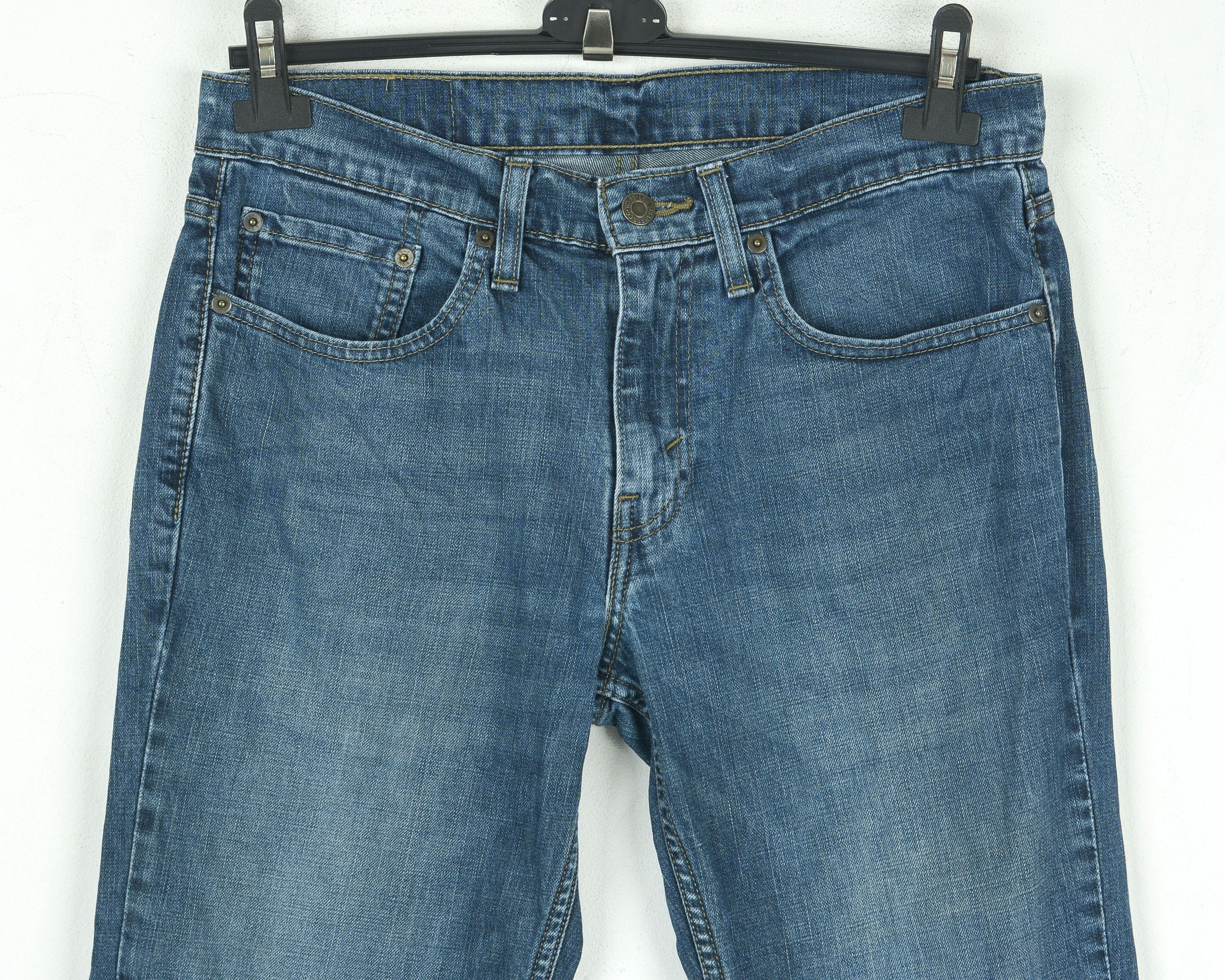 Levi's 511 Vintage W31 L32 Slim Fit Straight Jeans Denim Pants y2k Size US 31 - 2 Thumbnail
