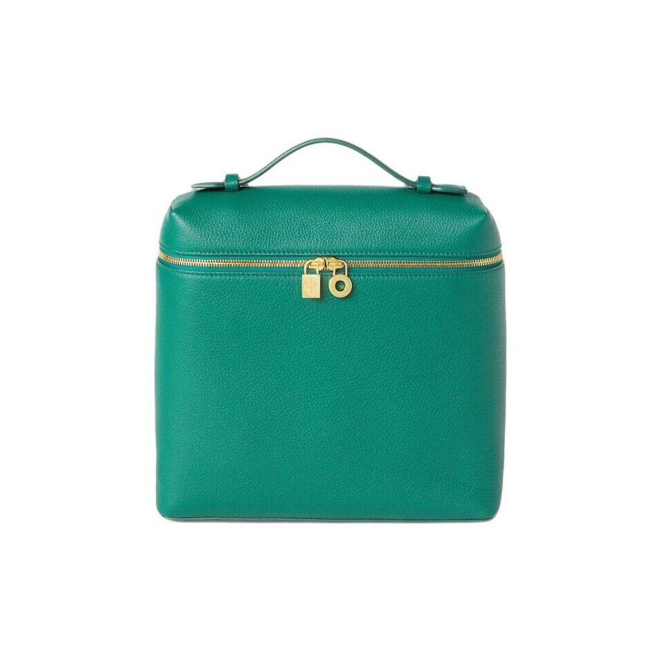 Loro Piana Loro Piana Extra Pocket L23.5 Leather Handle Bag Green Size ONE SIZE - 1 Thumbnail