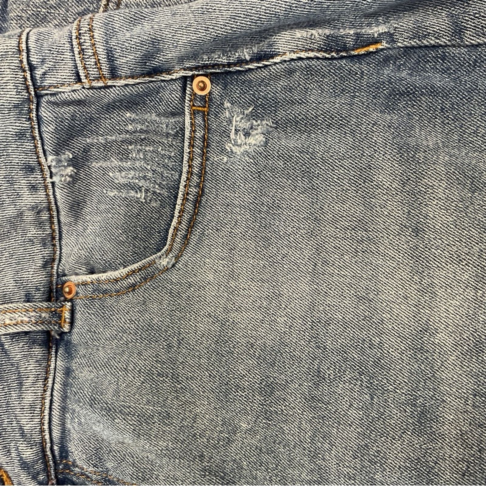 Vintage Wild Fable Women's Denim Skirt Size 34" / US 12 / IT 48 - 4 Thumbnail