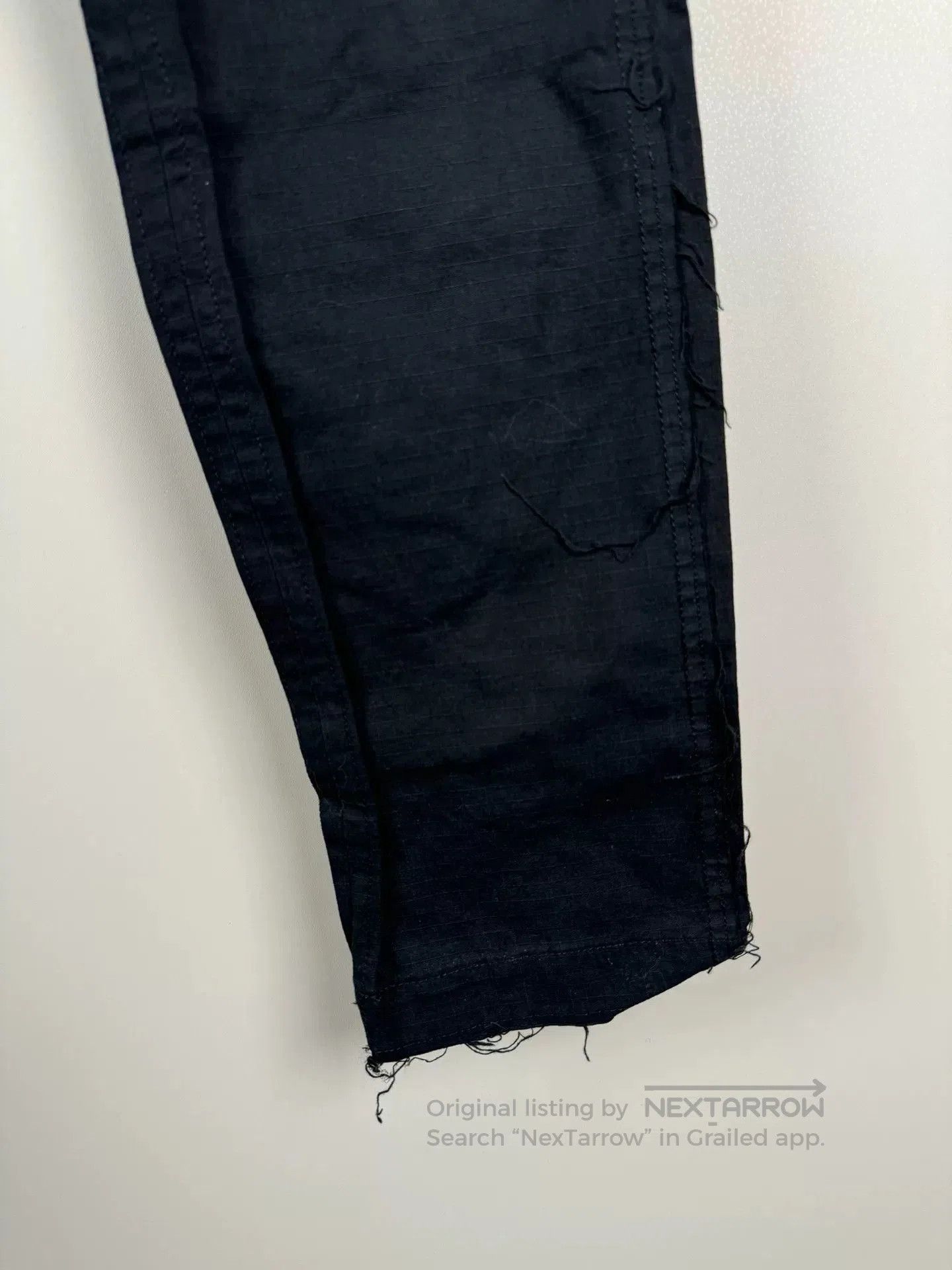 Takahiromiyashita The Soloist. stylish soloist cargo pants in black. Size US 34 / EU 50 - 4 Thumbnail