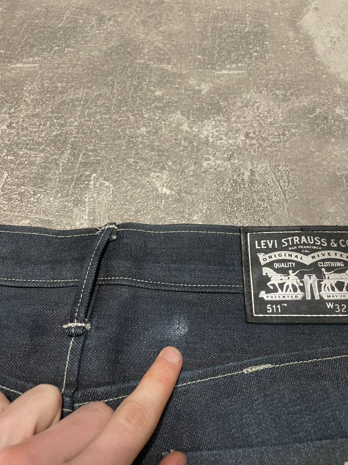 Levi's Vintage Levis Black Tab Distressed Heavy Denim Jeans 32/34 Size US 32 / EU 48 - 10 Thumbnail
