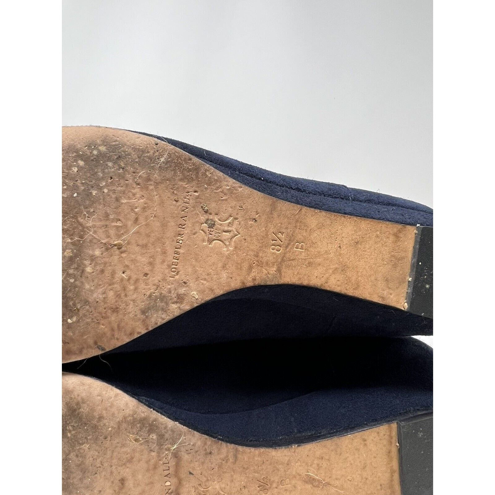 Loeffler Randall WOMEN'S LOEFFLER RANDALL Matilde Wedge Blue Suede 8.5 B Size US 8.5 / IT 38.5 - 8 Thumbnail