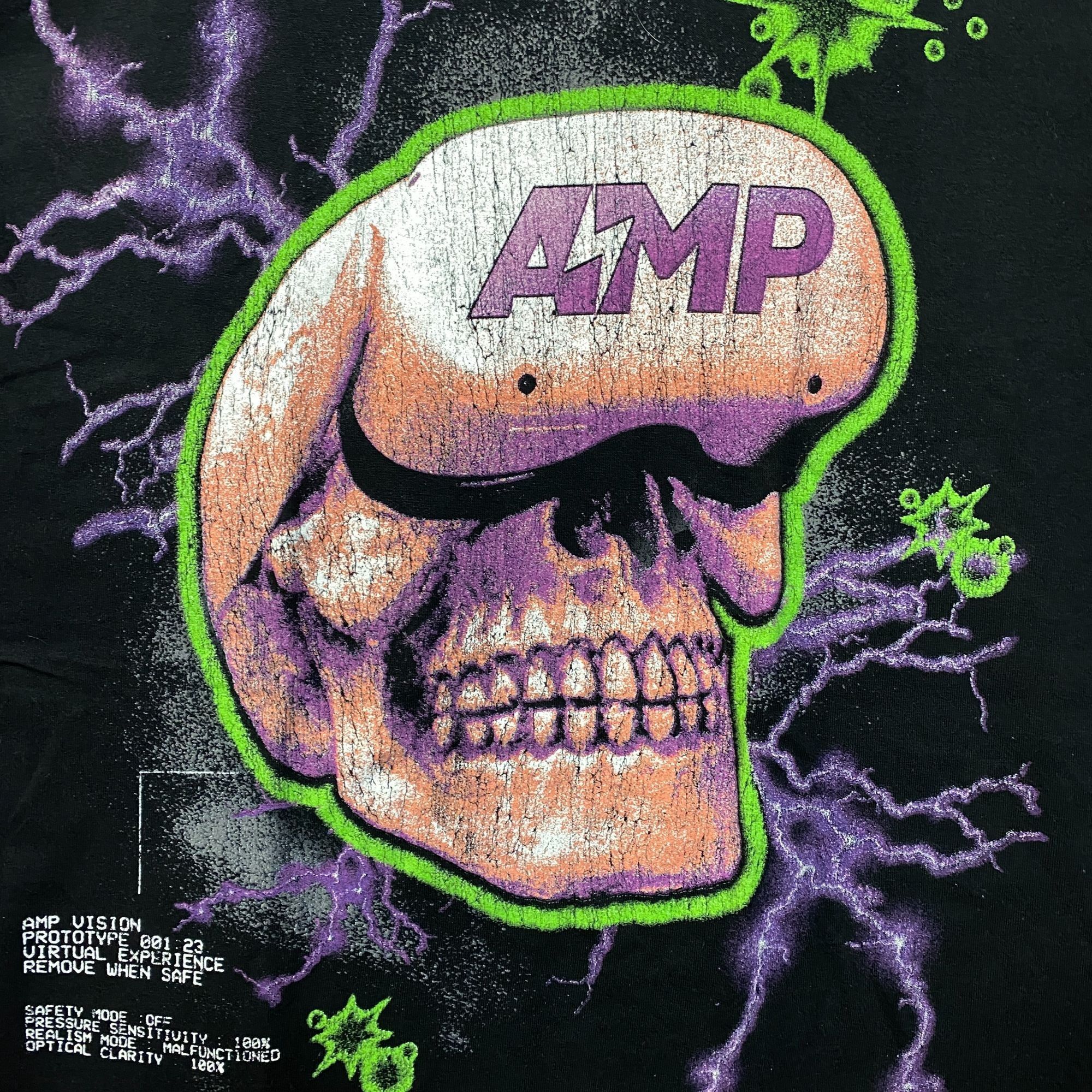 AMP AMP Skull Lightning T-Shirt Large Size US L / EU 52-54 / 3 - 2 Thumbnail