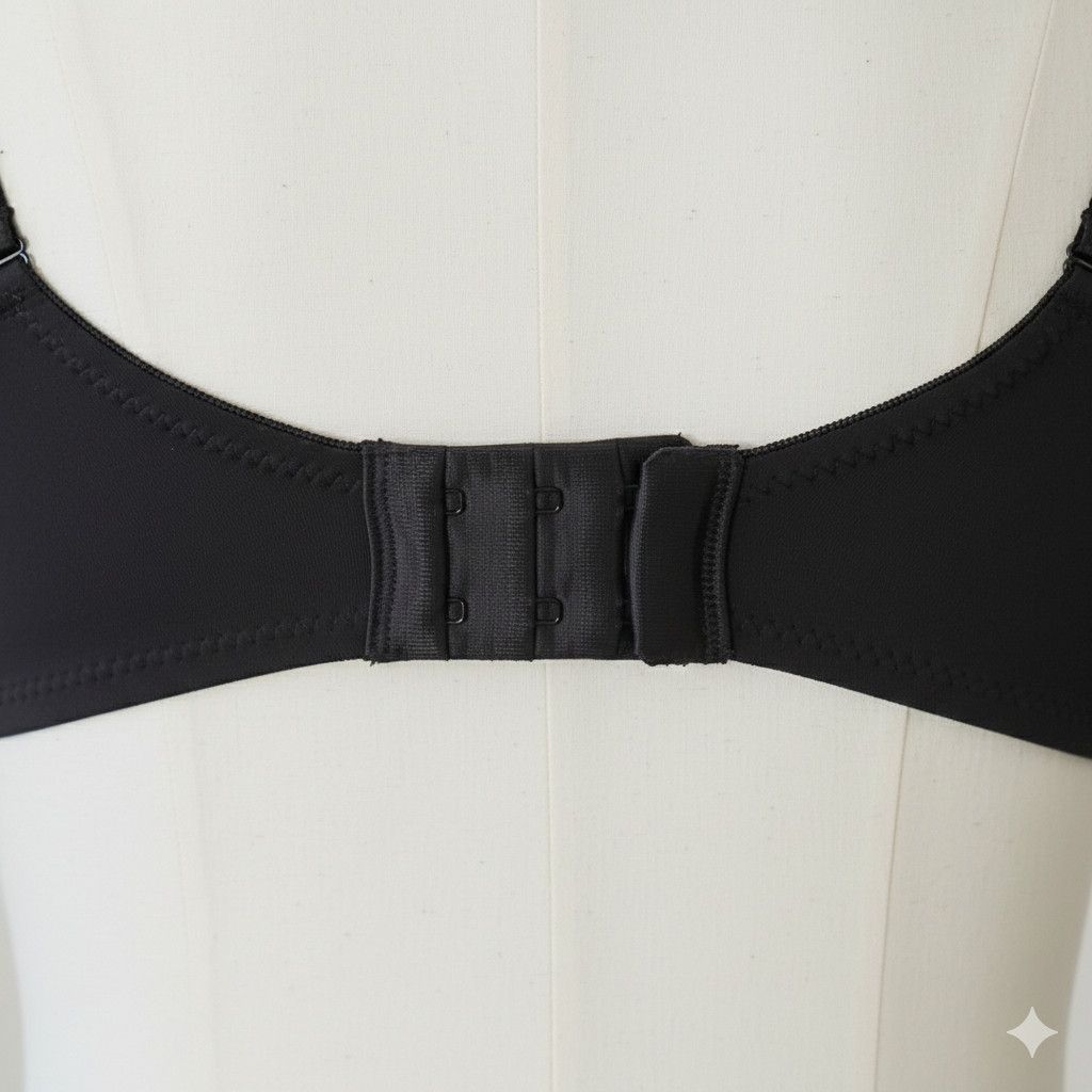 Other Vassarette 42C Bra NWT Black Beige Floral Full Coverage Ligh Size ONE SIZE - 7 Thumbnail
