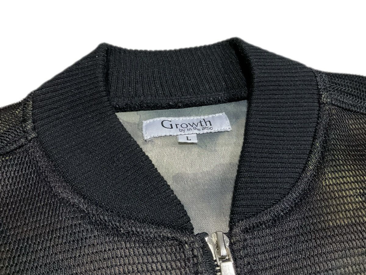 If Six Was Nine × Japanese Brand × Le Grande Bleu (L.G.B.) 🔥Sick Y2K Growth By In The Attic Mesh Jacket Psyche Printed Size US L / EU 52-54 / 3 - 8 Thumbnail