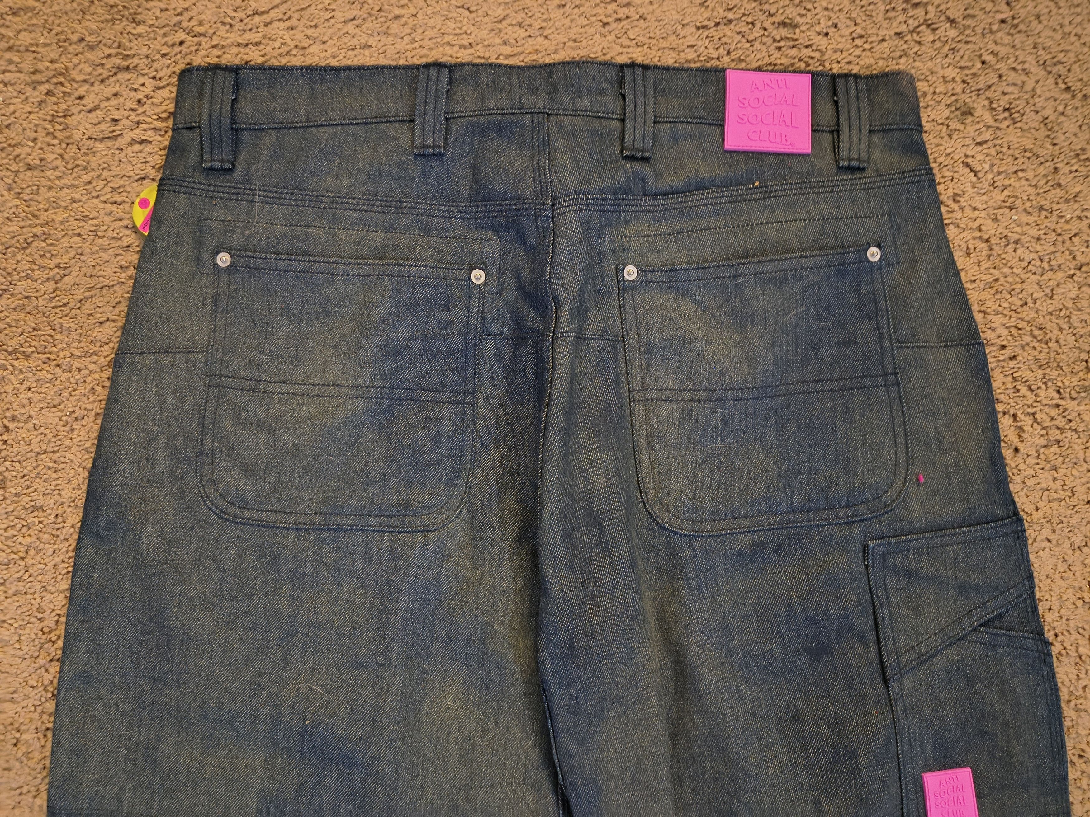 Anti Social Social Club Antisocial social club denim work pants brand new size 36 Size US 36 / EU 52 - 5 Thumbnail
