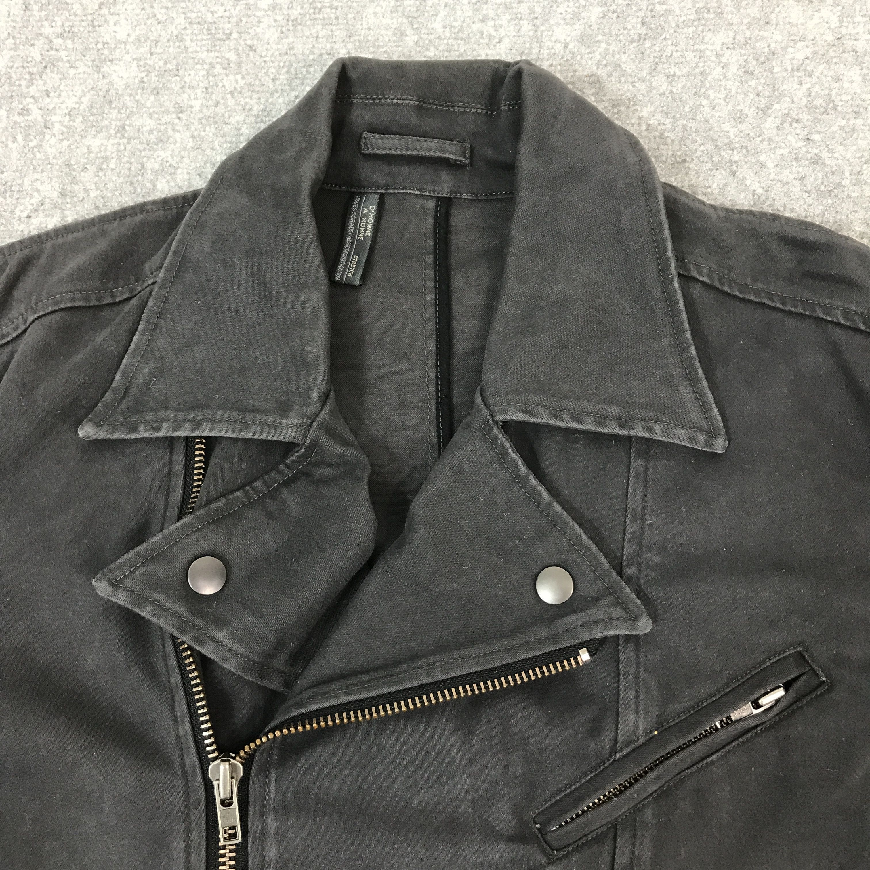 Armoire D'Homme × Japanese Brand D'HOMME DOUBLE COLLAR BLACK JACKET Size US M / EU 48-50 / 2 - 8 Thumbnail