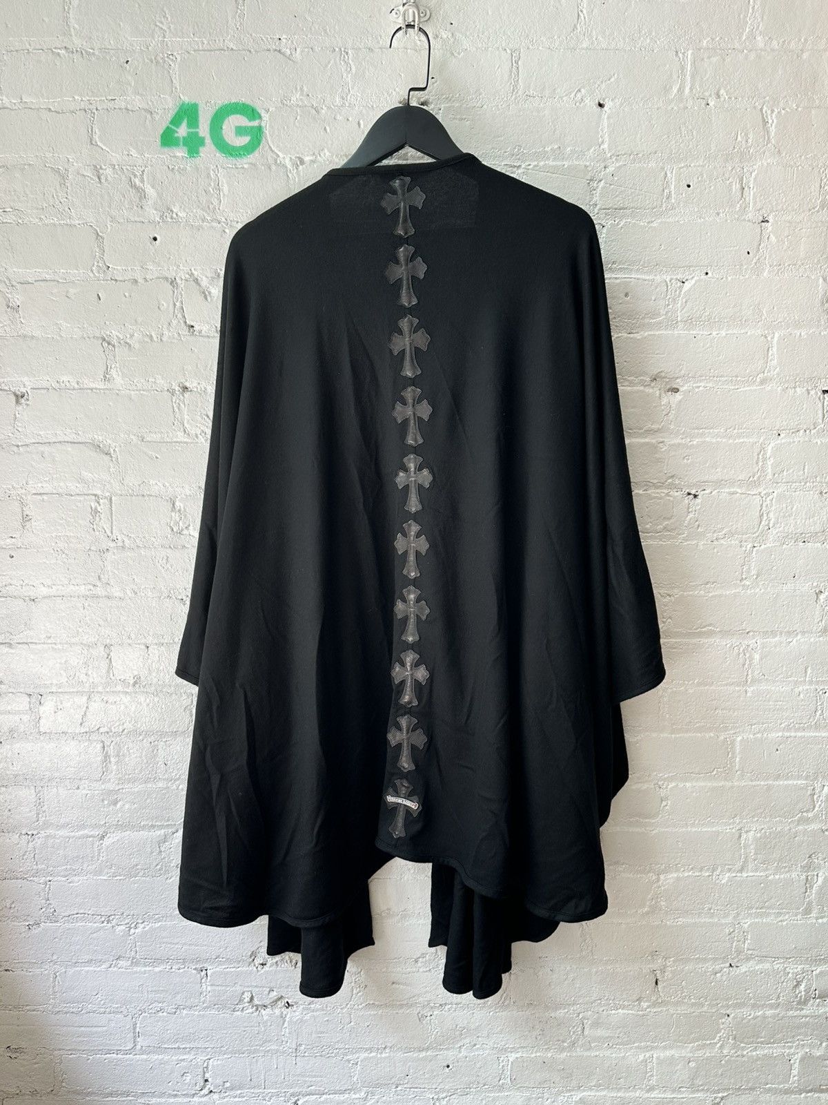 Chrome Hearts CHROME HEARTS FLOODED PATCH CLOAK CAPE Size US XXL / EU 58 / 5 - 1 Thumbnail