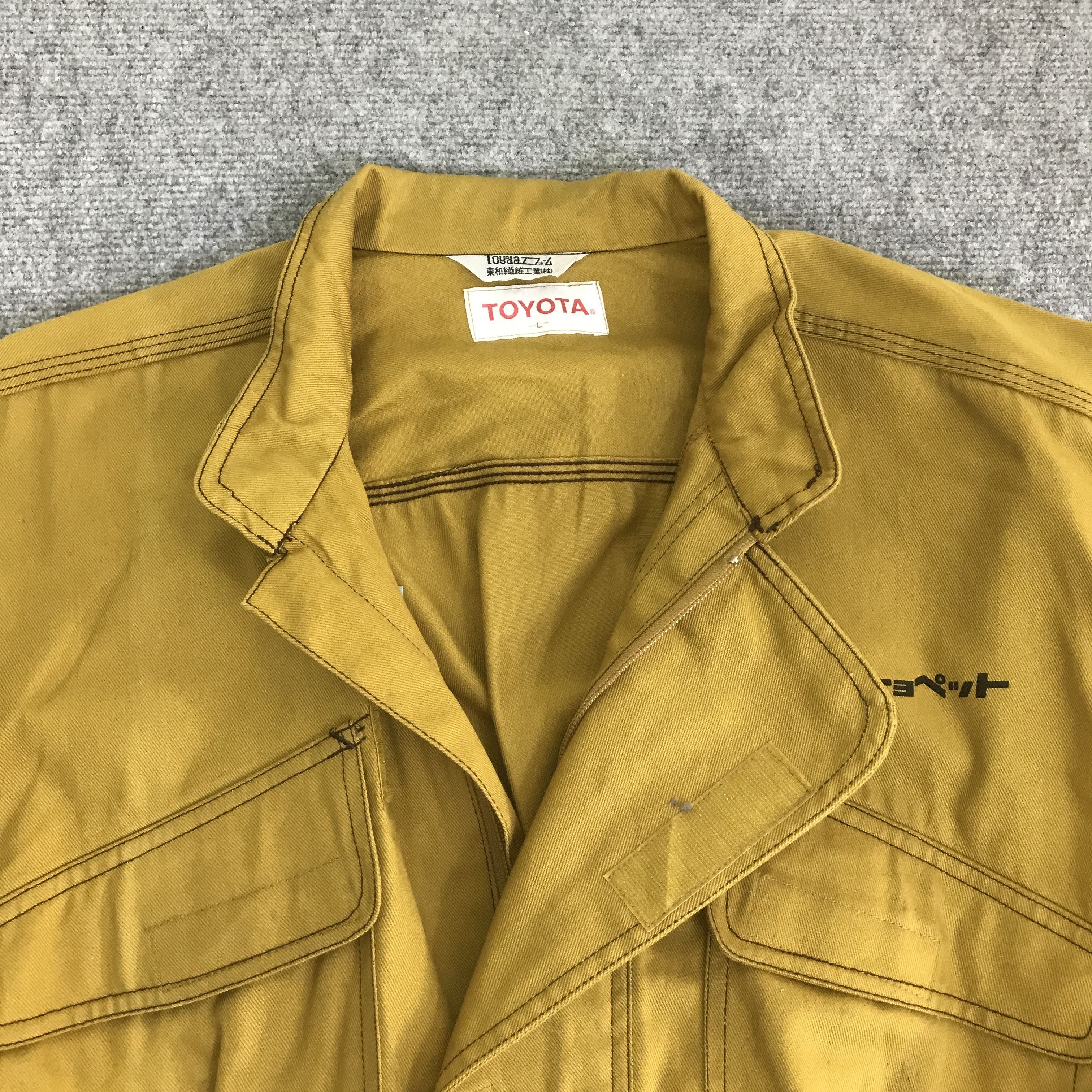 Japanese Brand Vtg Toyota racing coverall Jacket K99B1 Size US L / EU 52-54 / 3 - 10 Thumbnail