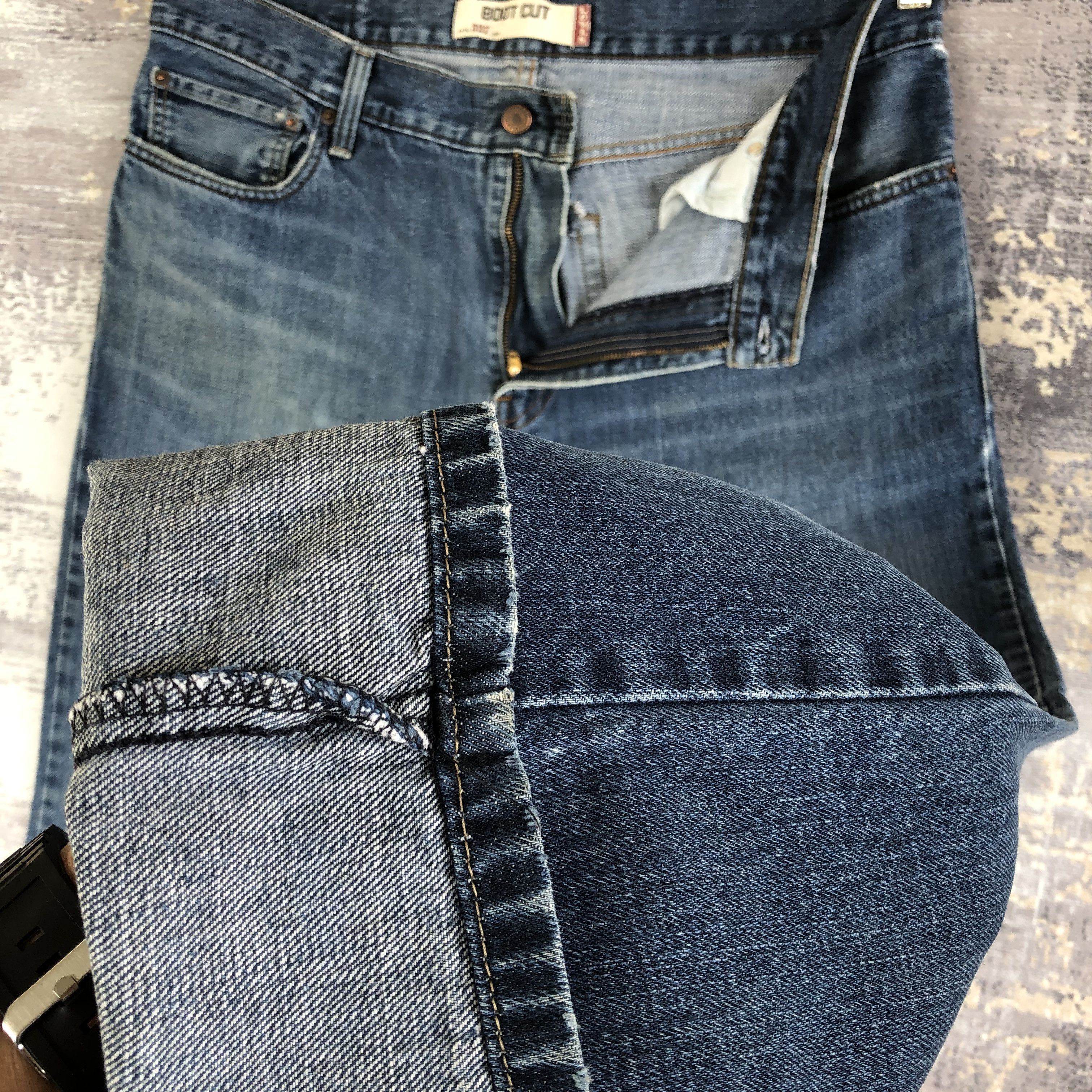Levi's Vintage Levis Bell Bottom Jeans Levi's Flare Boot Cut Denim Size US 36 / EU 52 - 7 Thumbnail