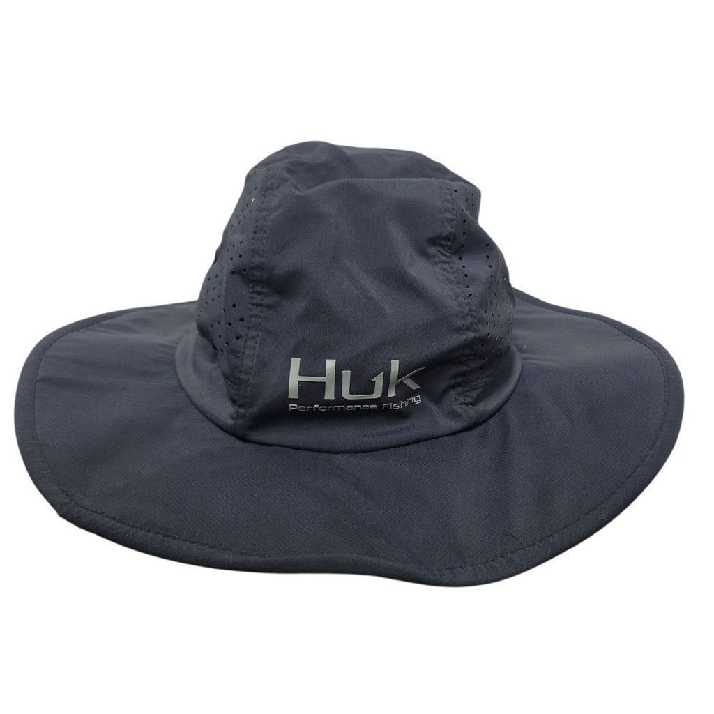 Other HUK Solid Boonie Hat Head Wear One Size Excellent Condition Size ONE SIZE - 1 Thumbnail