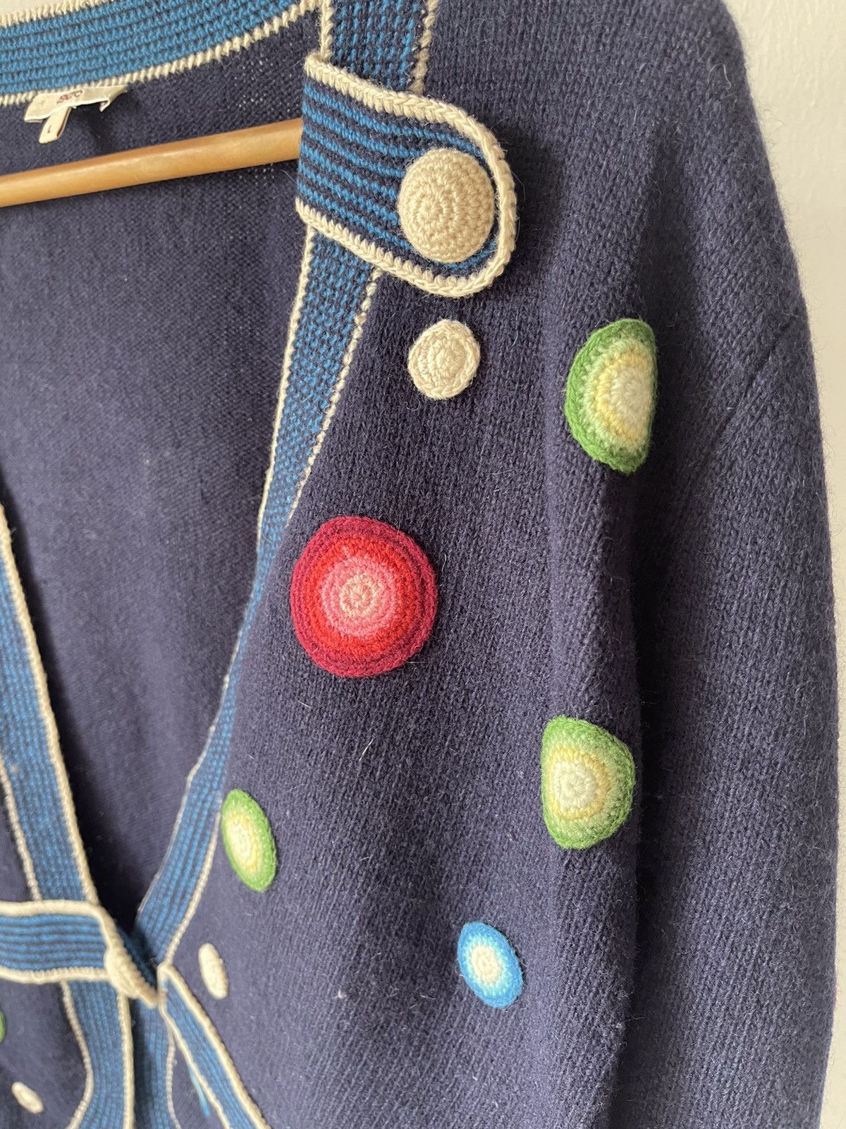 Kenzo 2000s Kenzo Space Dot Knitwear Size S / US 4 / IT 40 - 6 Thumbnail