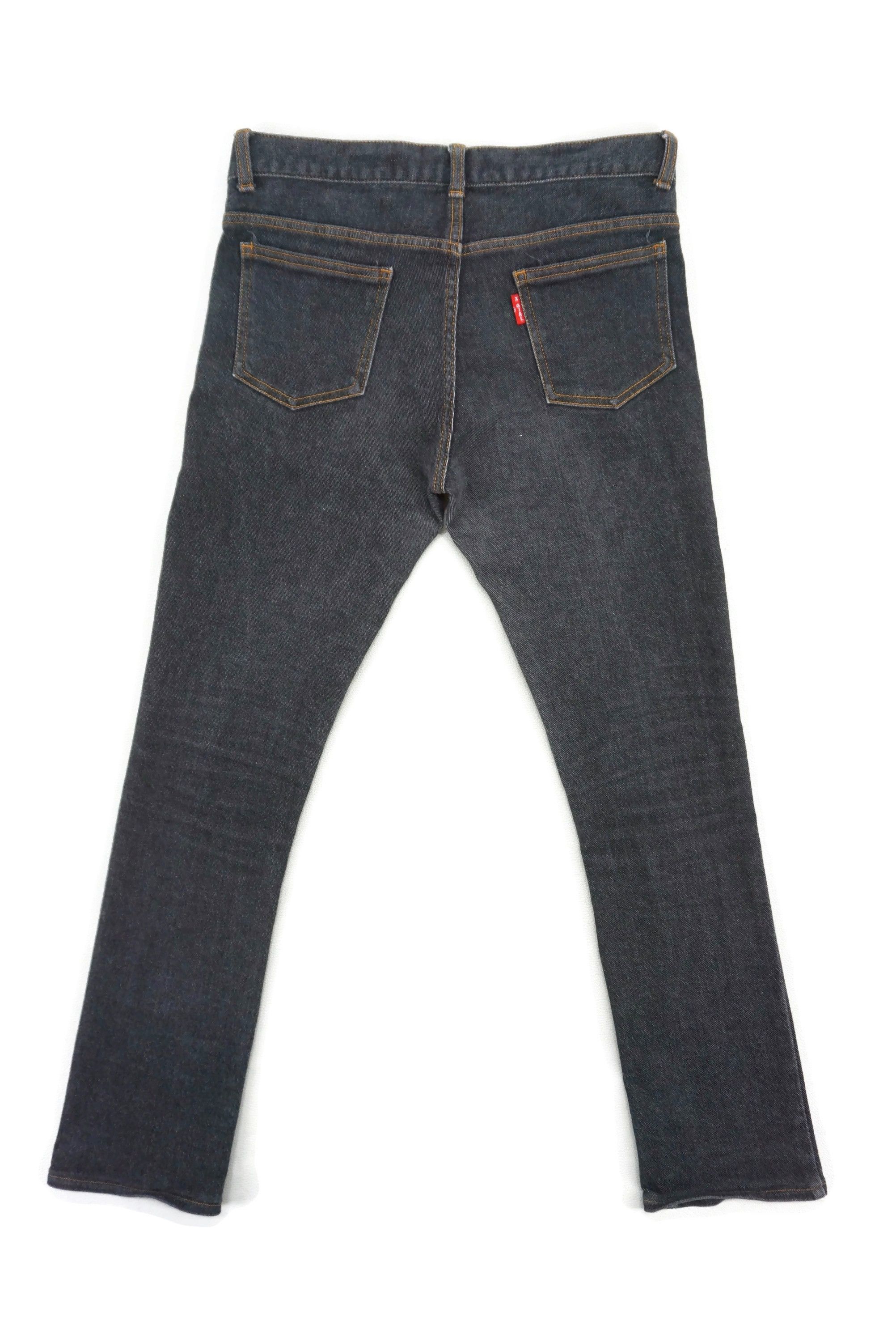 Japanese Brand X-girl Jeans fit W29xL27 Low-Rise Slim Cropped Denim Size 26" / US 2 / IT 38 - 2 Thumbnail