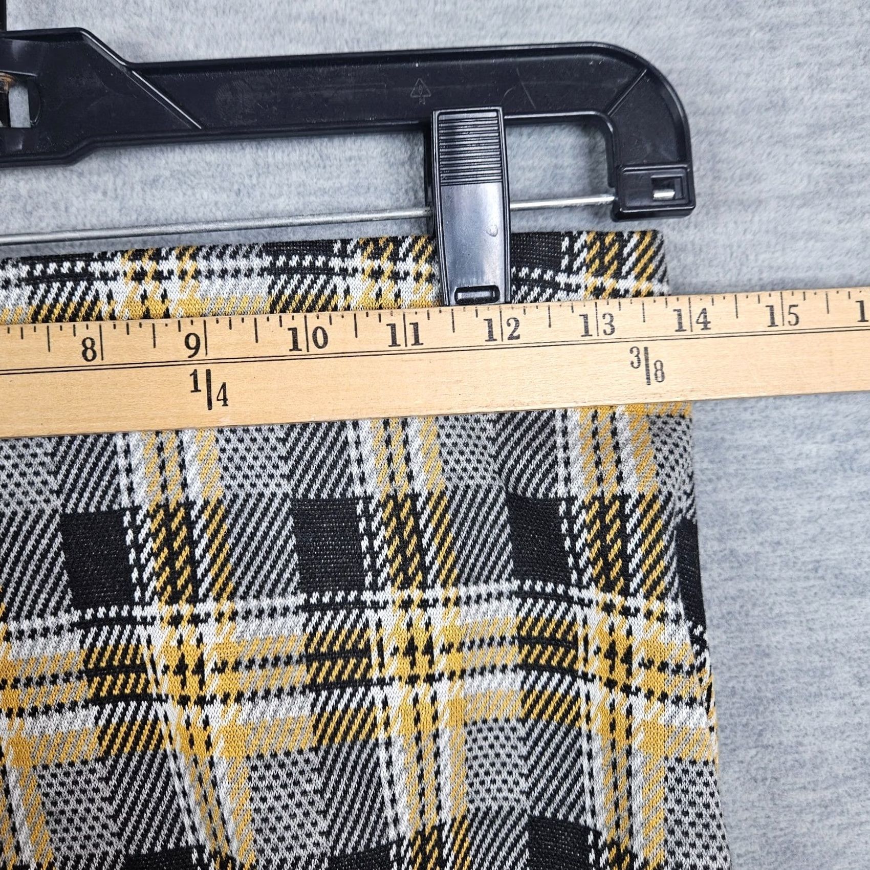 Urban Outfitters Urban Outfitters Plaid Asymmetrical Ruffle Mini Skirt S NEW Women Skirt Short Multicolor Pattern 2020s Size 28" / US 6 / IT 42 - 6 Thumbnail