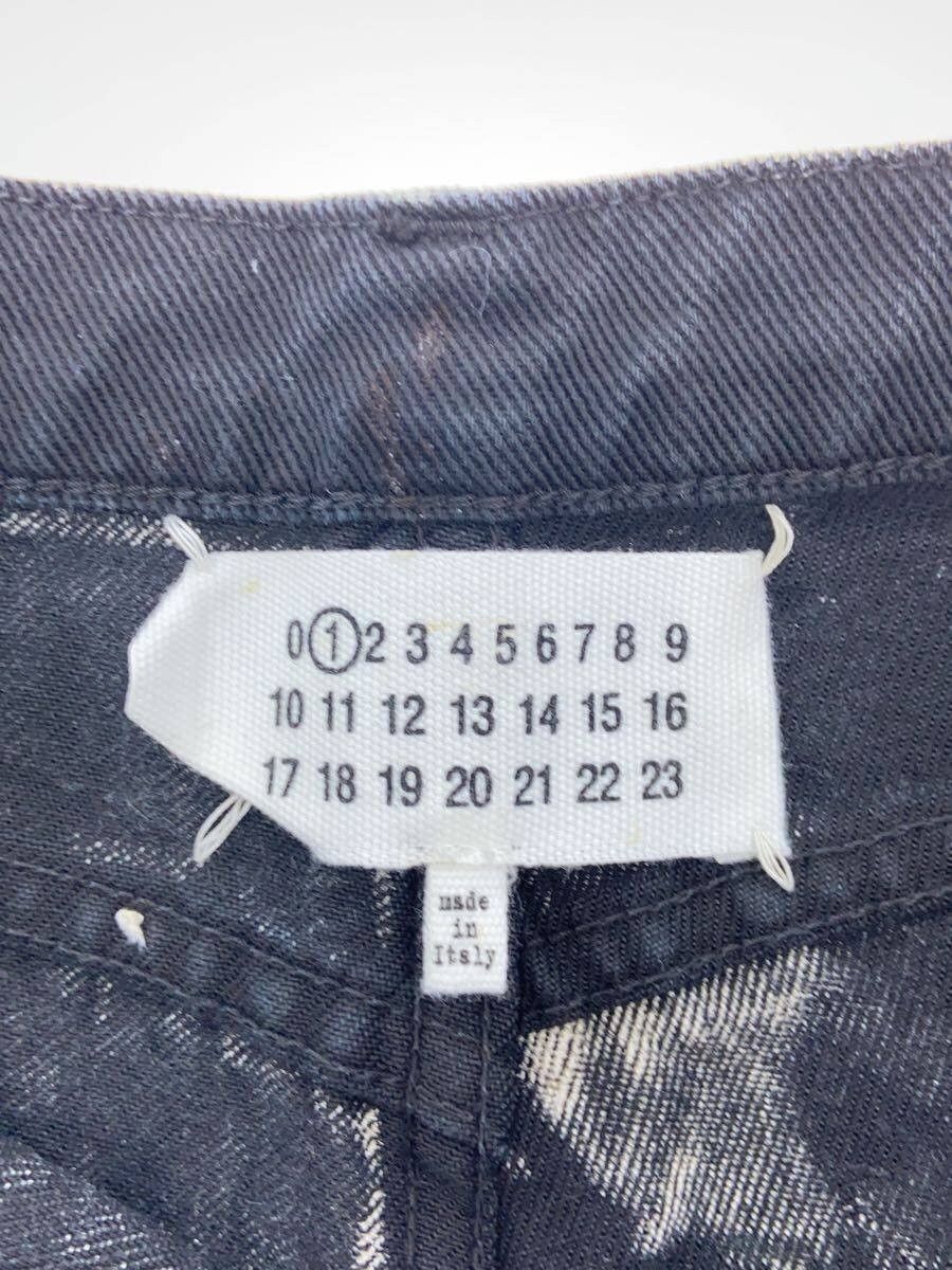 Maison Margiela Paint Crocodile Print Denim Jeans Size US 27 - 4 Thumbnail