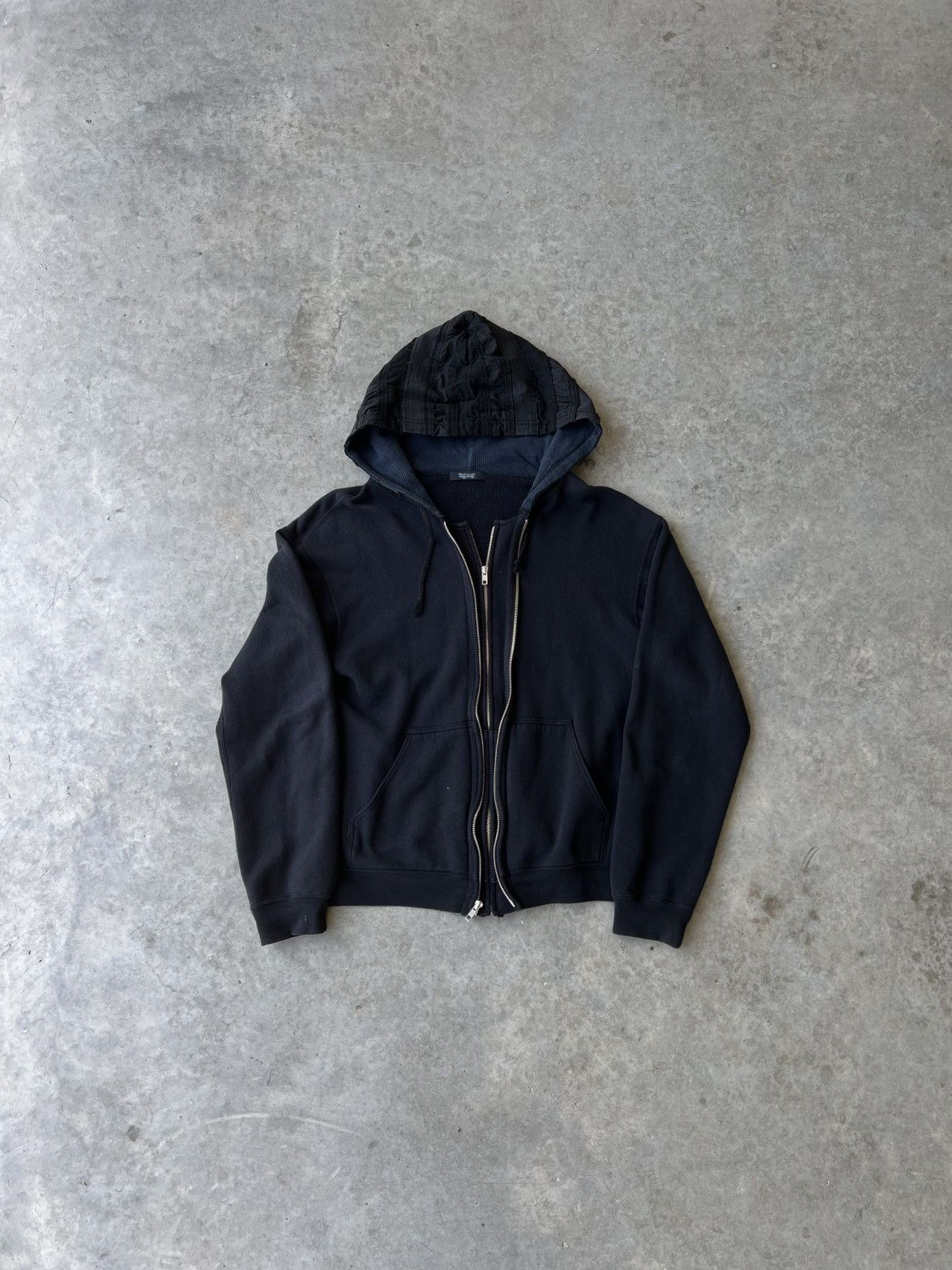Pre-owned Jun Takahashi X Undercover Aw13 Anatomicoture Double Zip Scab Hoodie