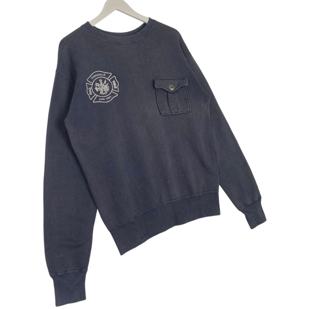 Other Vintage Fire Department Sun Faded Sweatshirt Crewneck Black Size US M / EU 48-50 / 2 - 3 Thumbnail