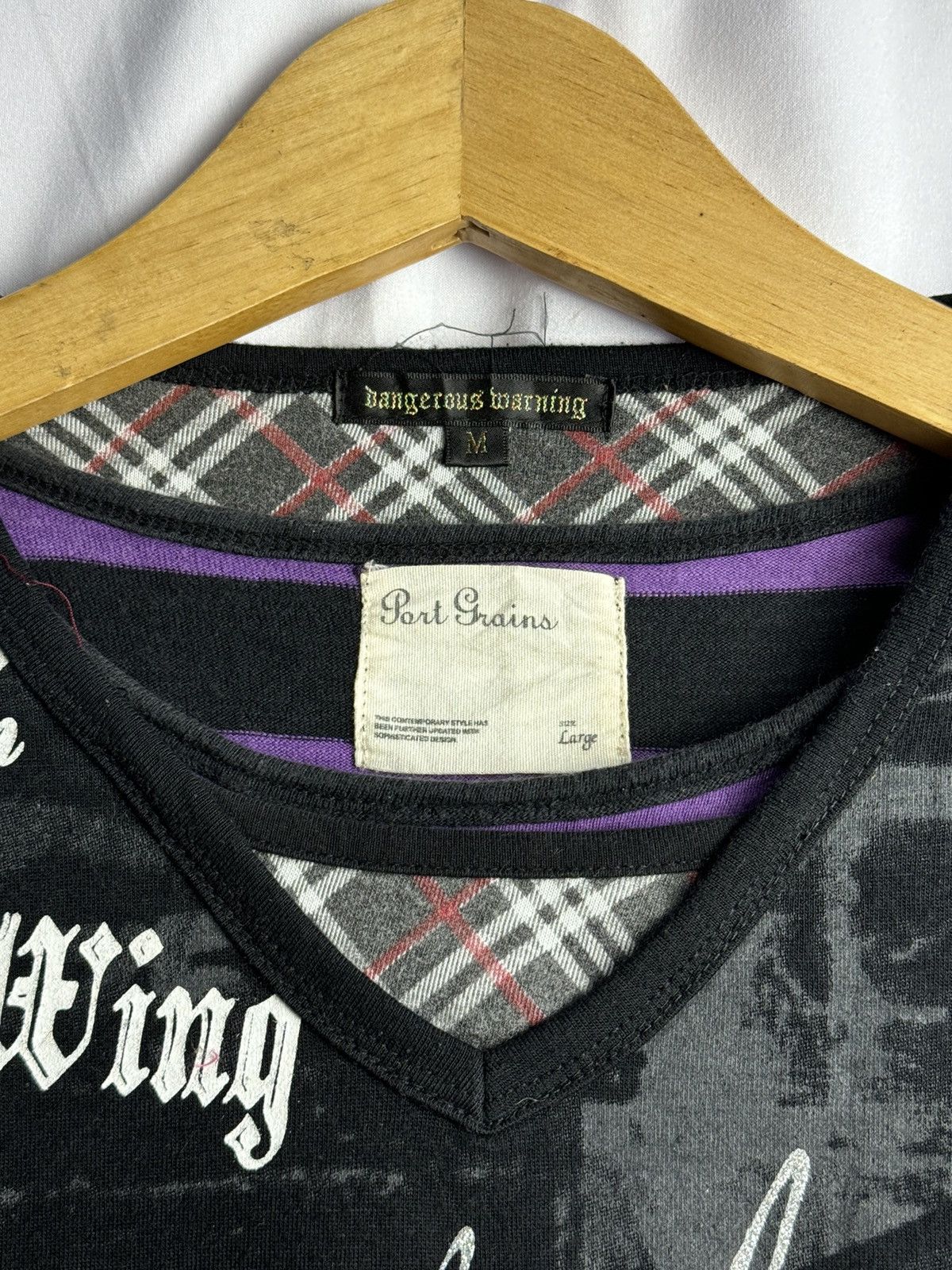 If Six Was Nine × Japanese Brand × Le Grande Bleu (L.G.B.) Double Layers Crazy Poem 1of1 Long Sleeve Size US M / EU 48-50 / 2 - 6 Thumbnail