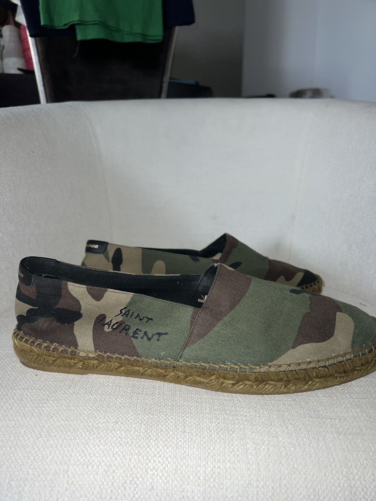Saint Laurent Paris Saint Laurent Camouflage Espadrilles Size US 9 / EU 42 - 5 Thumbnail
