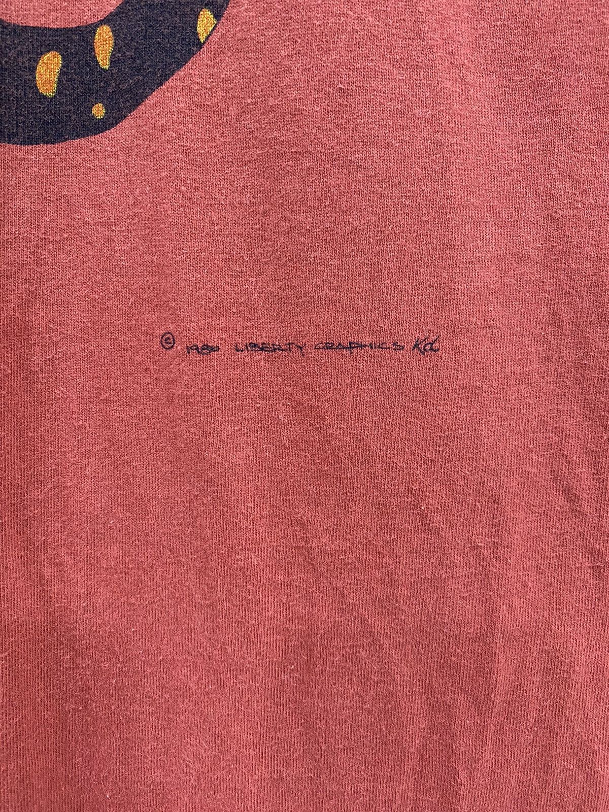 Vintage 1986 Liberty Graphics Salamander tee Size US L / EU 52-54 / 3 - 5 Thumbnail