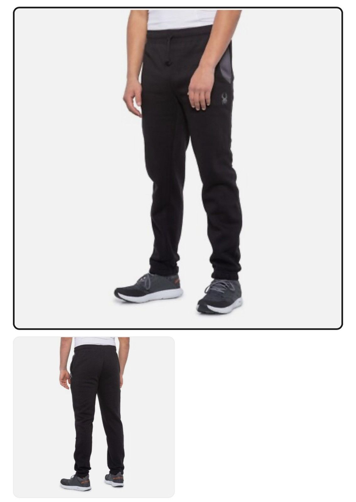 Spyder Spyder black and gray joggers Size US 31 - 5 Thumbnail