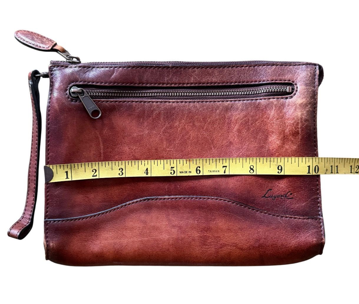 Japanese Brand Lugard G3 Clutch Bag Leather Vintage Size ONE SIZE - 9 Thumbnail