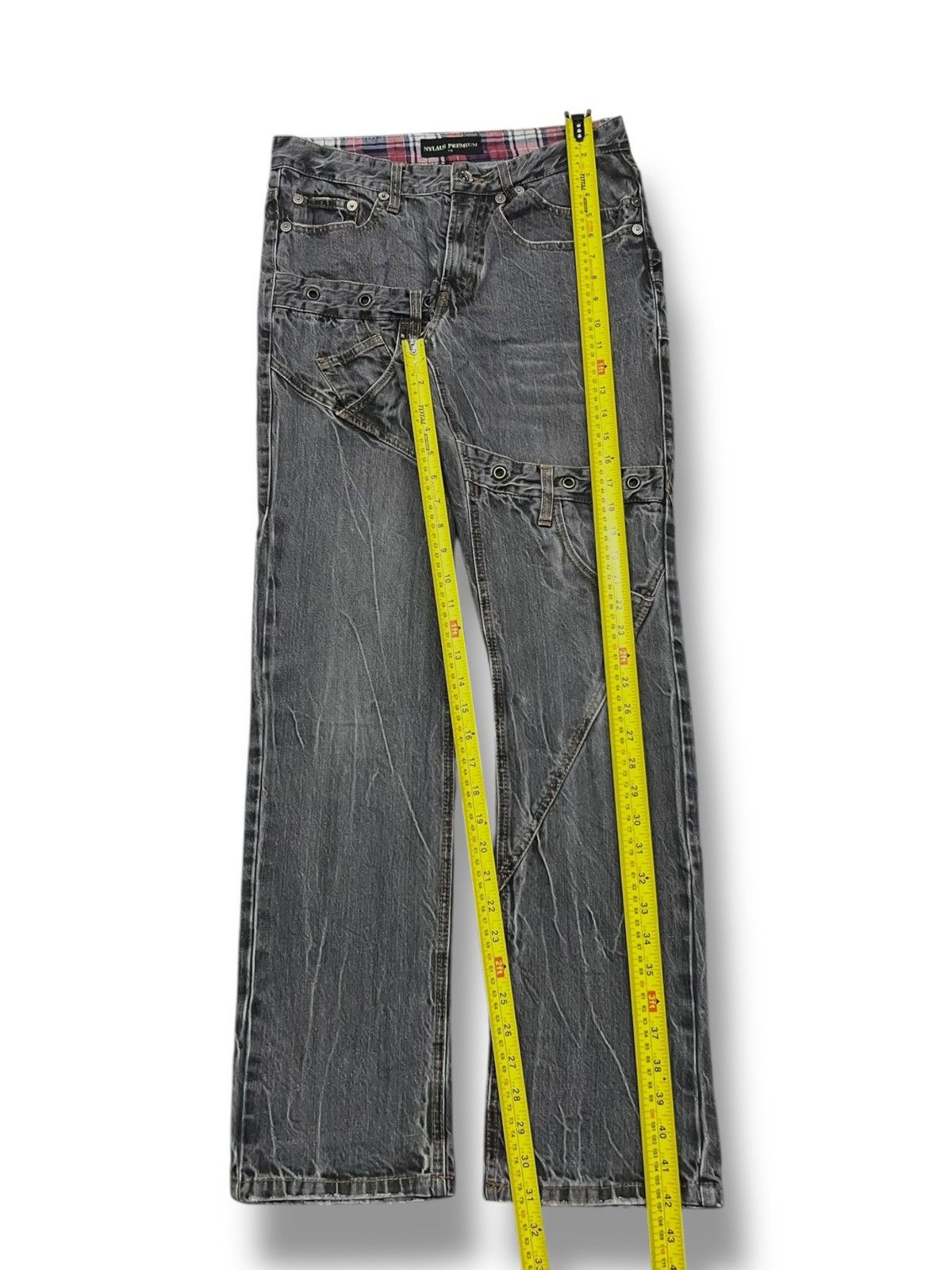 semanticdesign Vintage Nylaus Premium Belt Strap Panel Pocket Engineering Size US 32 / EU 48 - 12 Thumbnail
