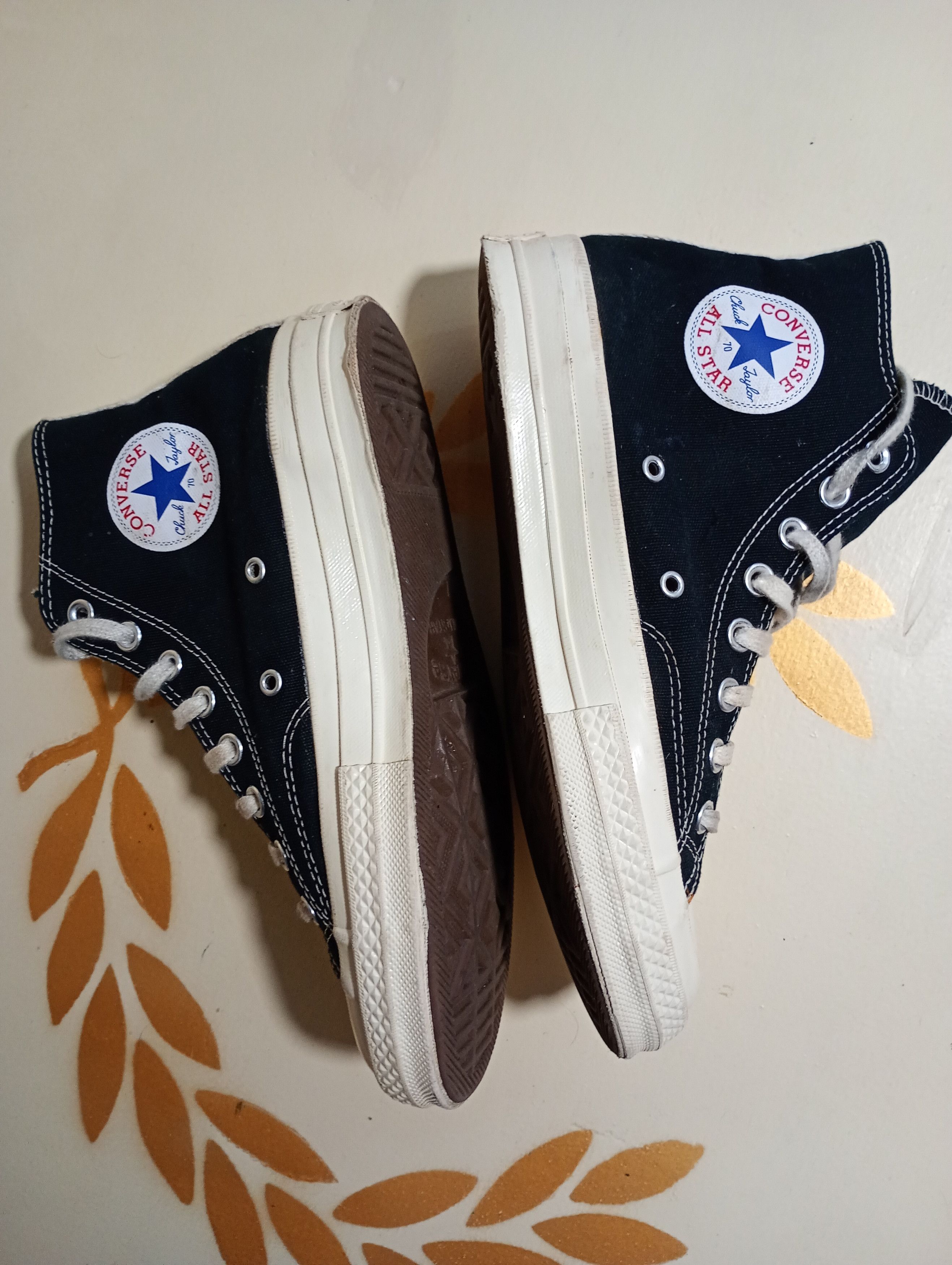 Comme des Garcons PLAY × Converse Converse x Comme Des Garcons Play Unisex Trainers Size US 7 / EU 40 - 10 Thumbnail